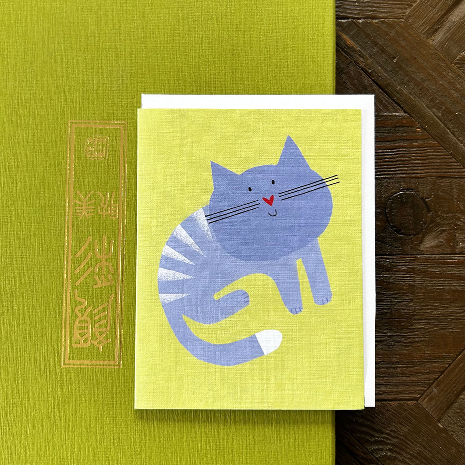 KAB36 mini kitten greetings card