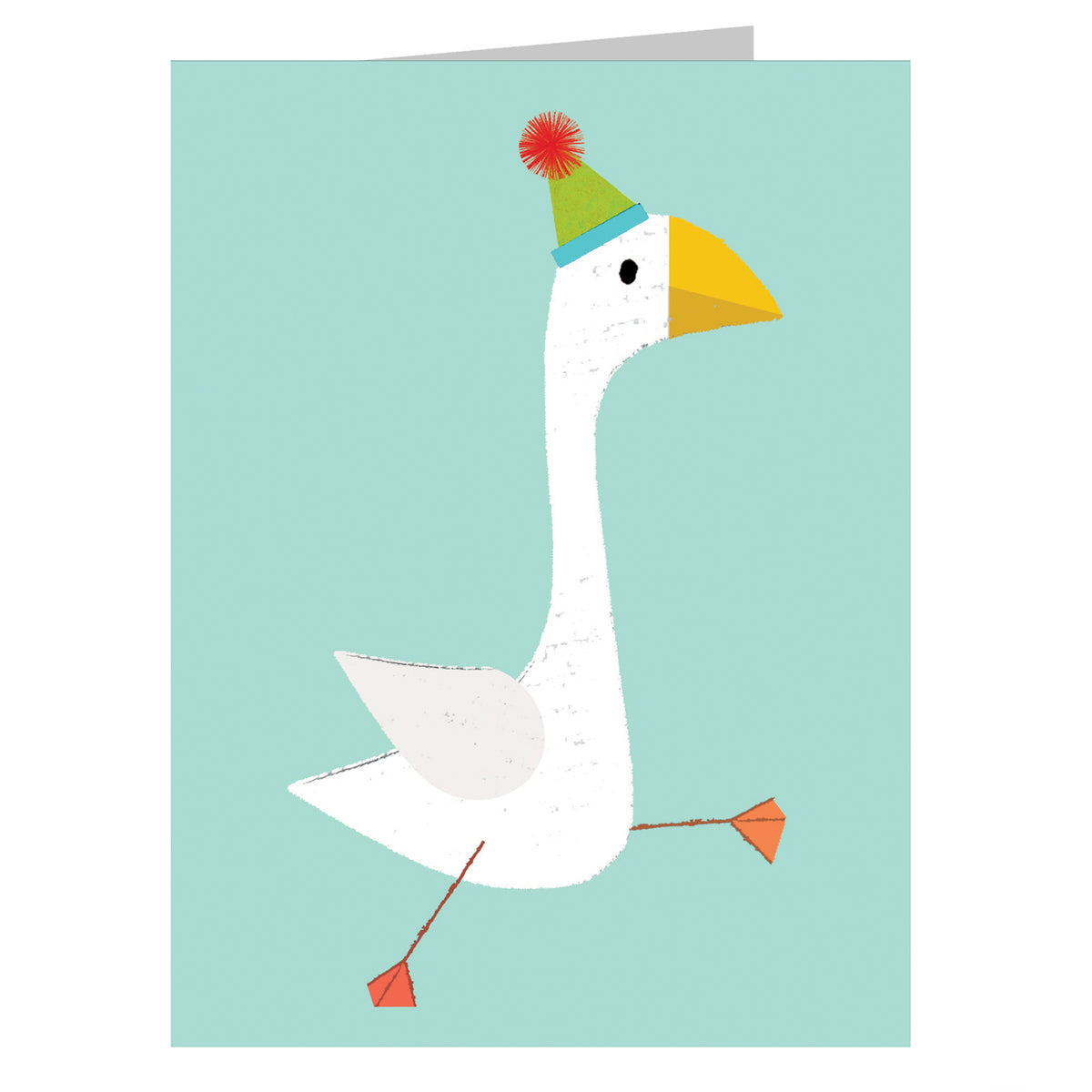 KAB39 mini goose greetings card