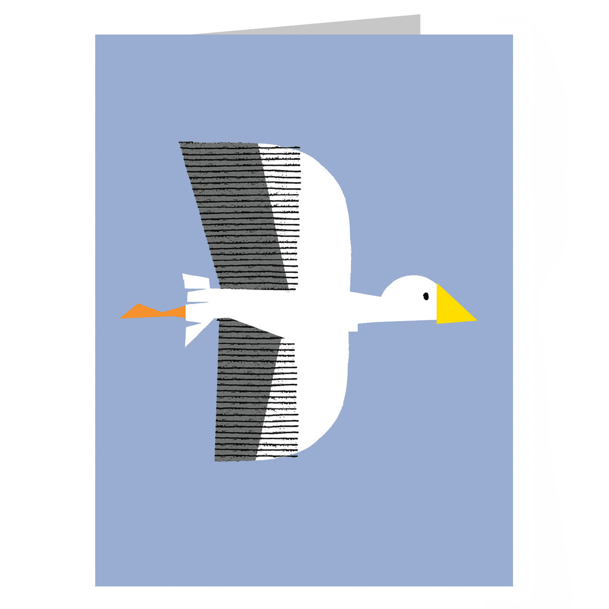 KAB44 mini gull greetings card