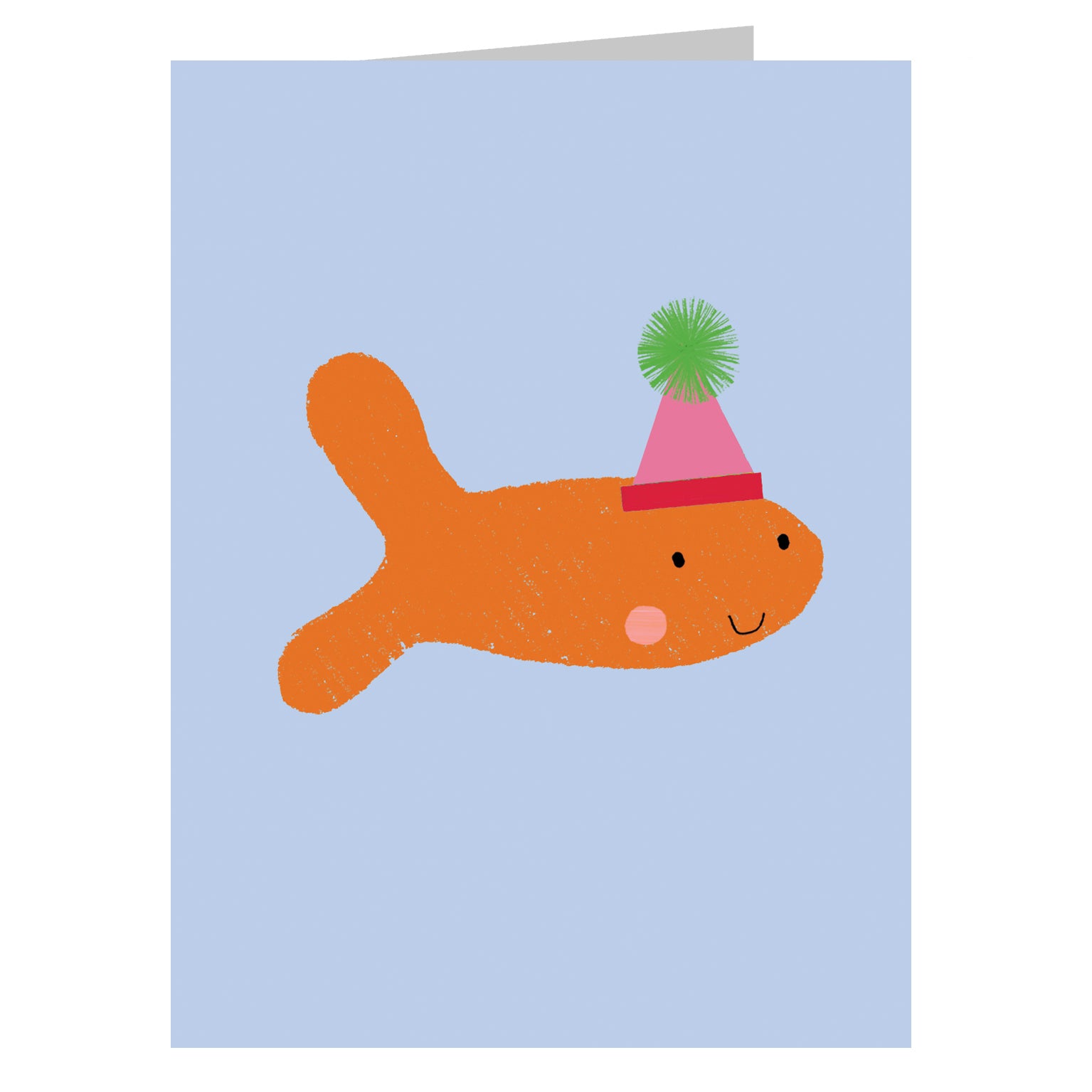 KAB45 mini goldfish greetings card