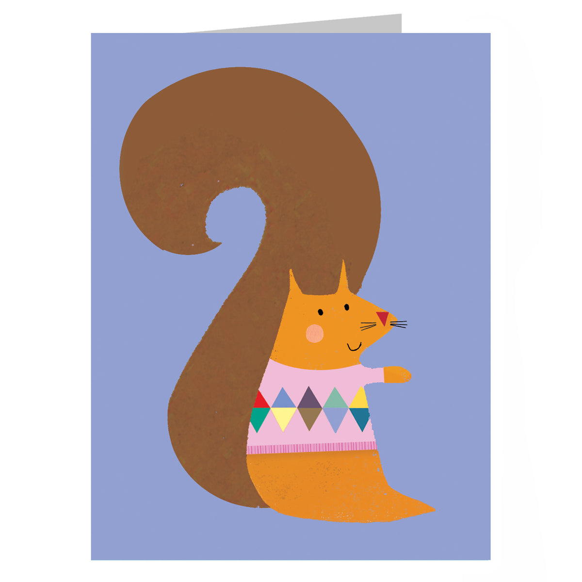 KAB46 mini squirrel greetings card