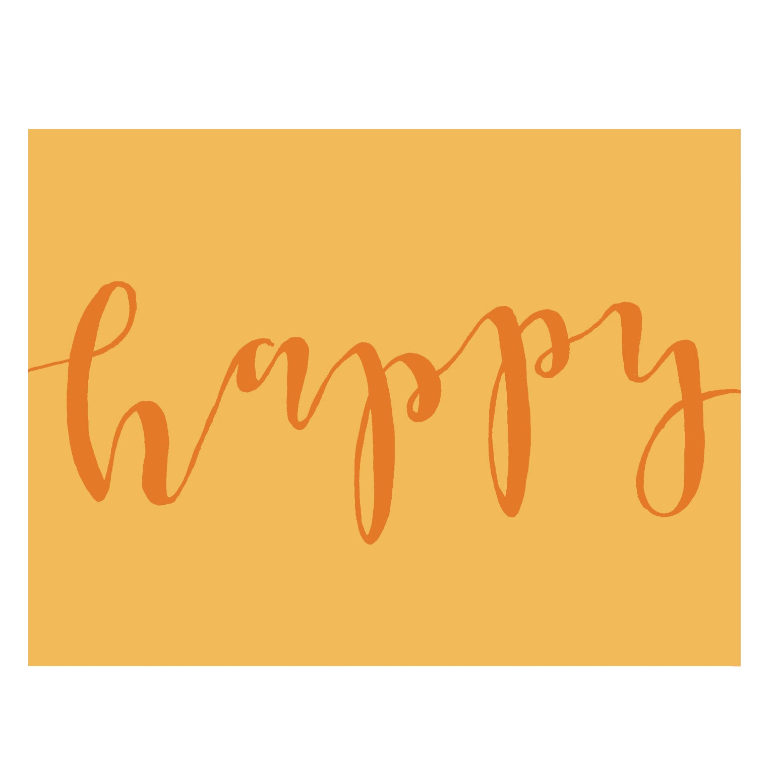 KBW18 mini happy greetings card