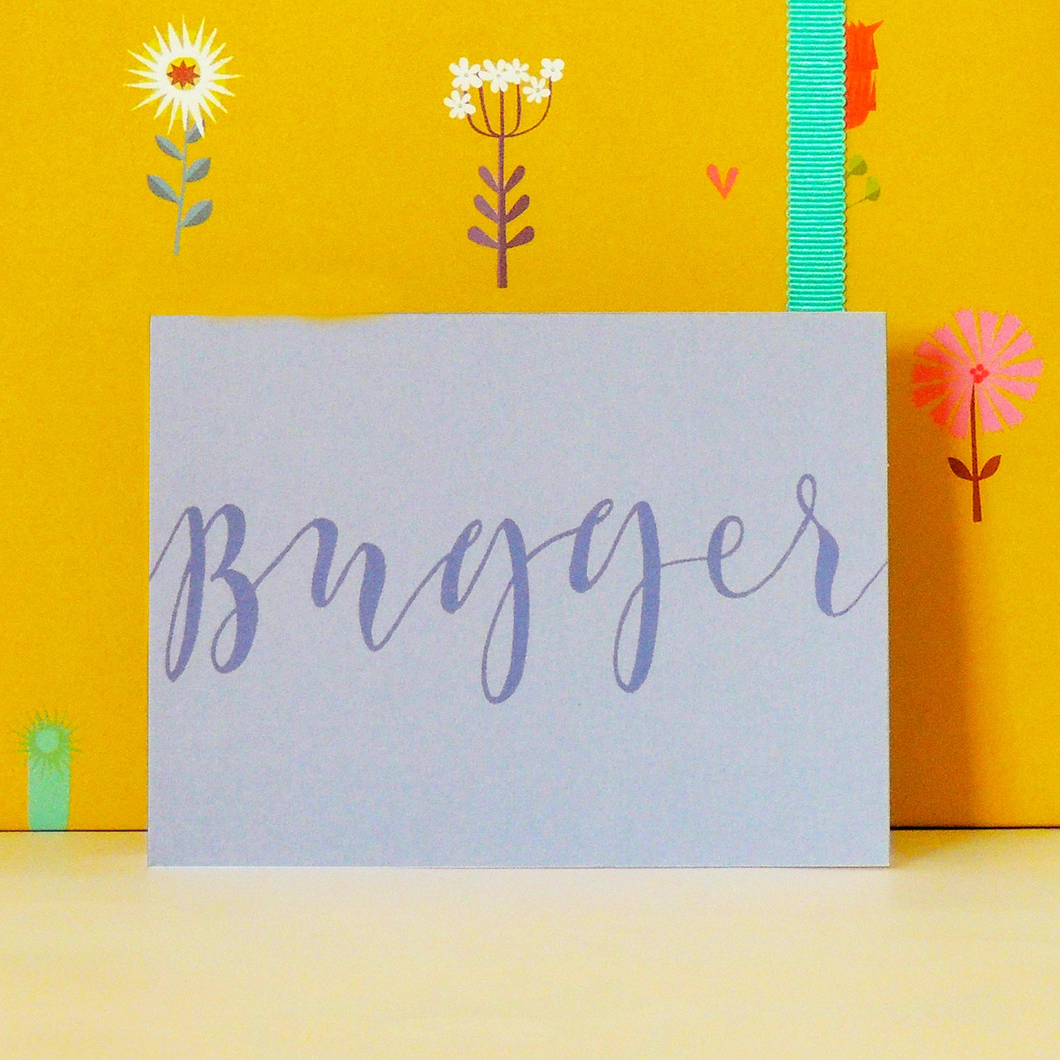 KBW29 mini bugger greetings card