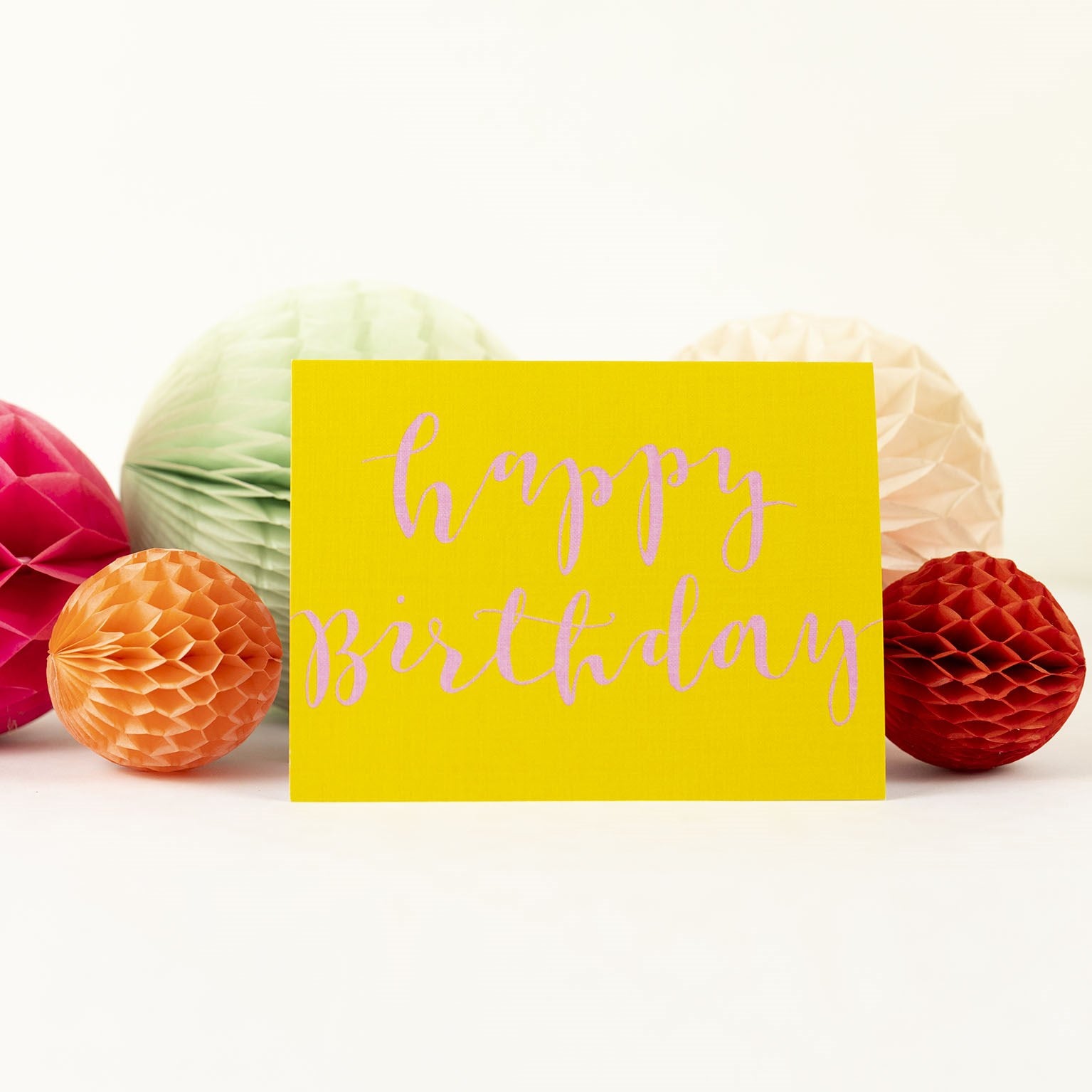 KBW35 mini happy birthday card