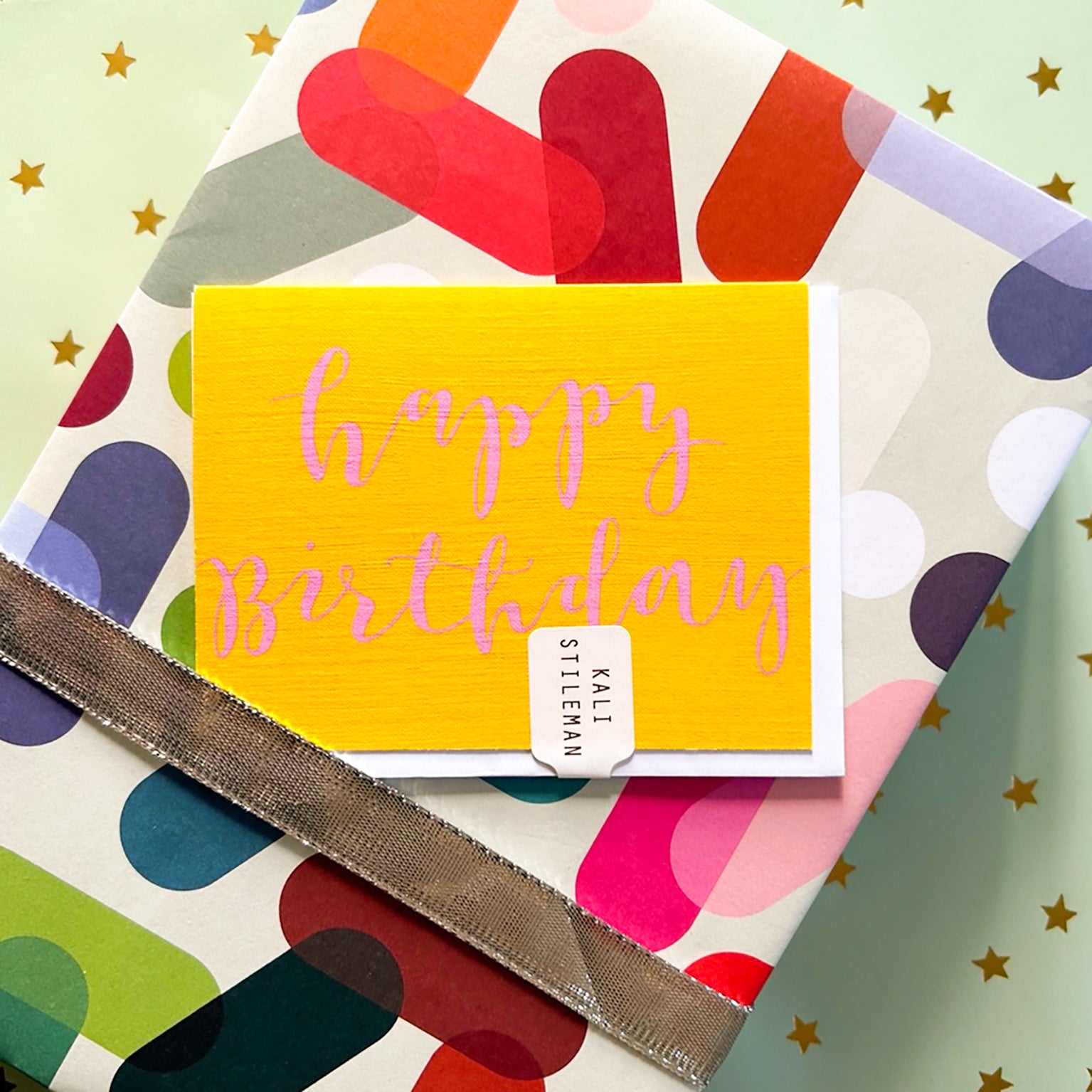 KBW35 mini happy birthday card