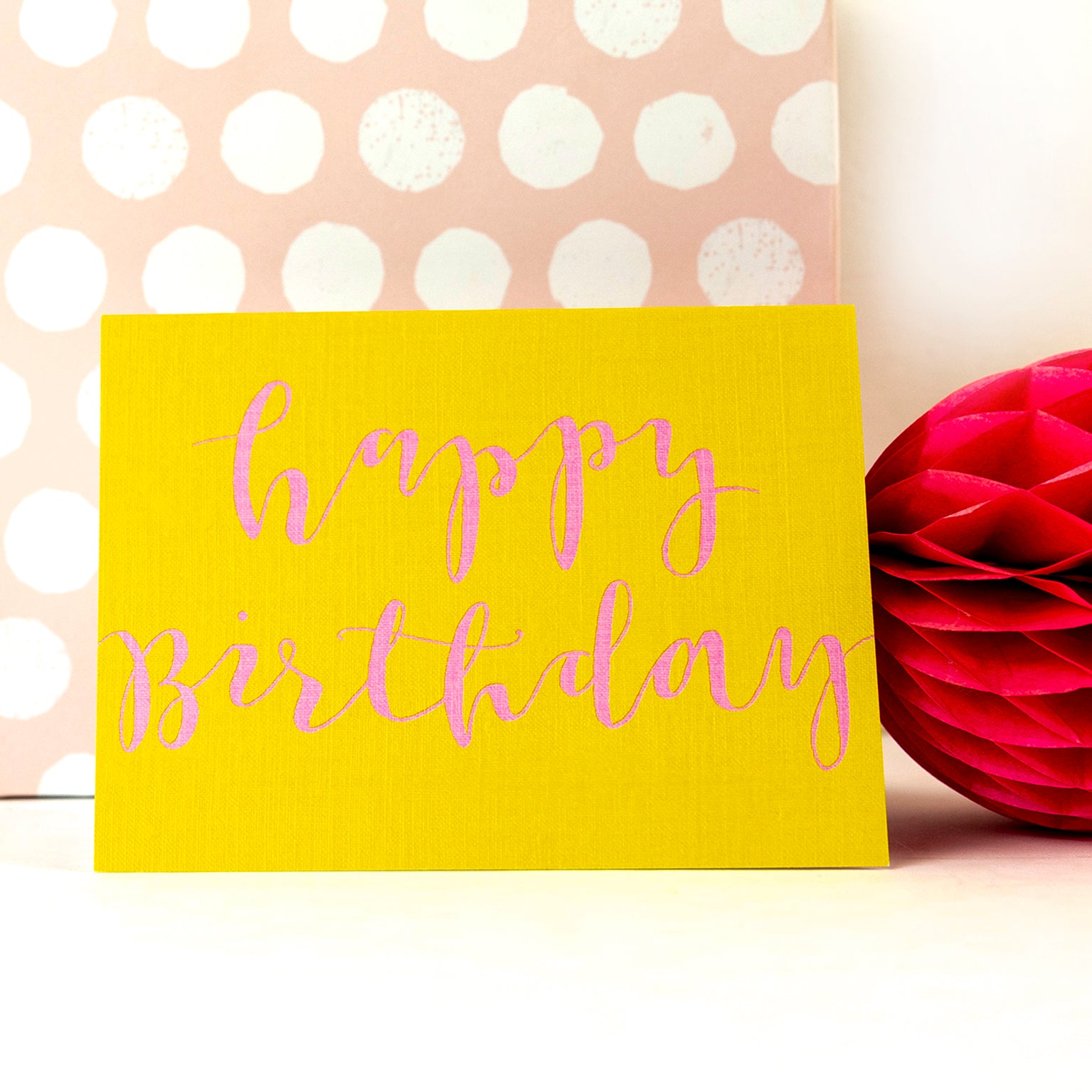 KBW35 mini happy birthday card