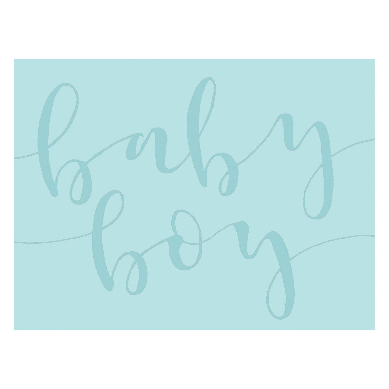 KBW01 mini baby boy card