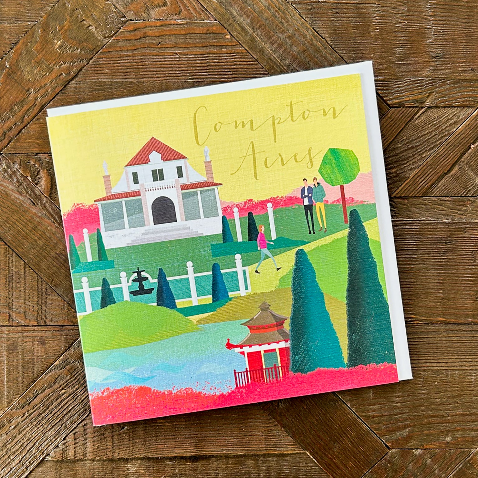 NT02 compton acres greetings card