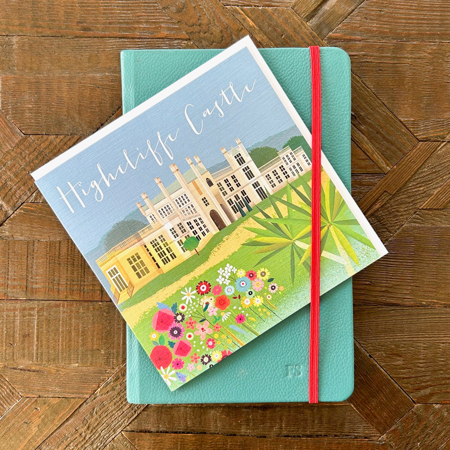 NT03 highcliffe castle greetings card