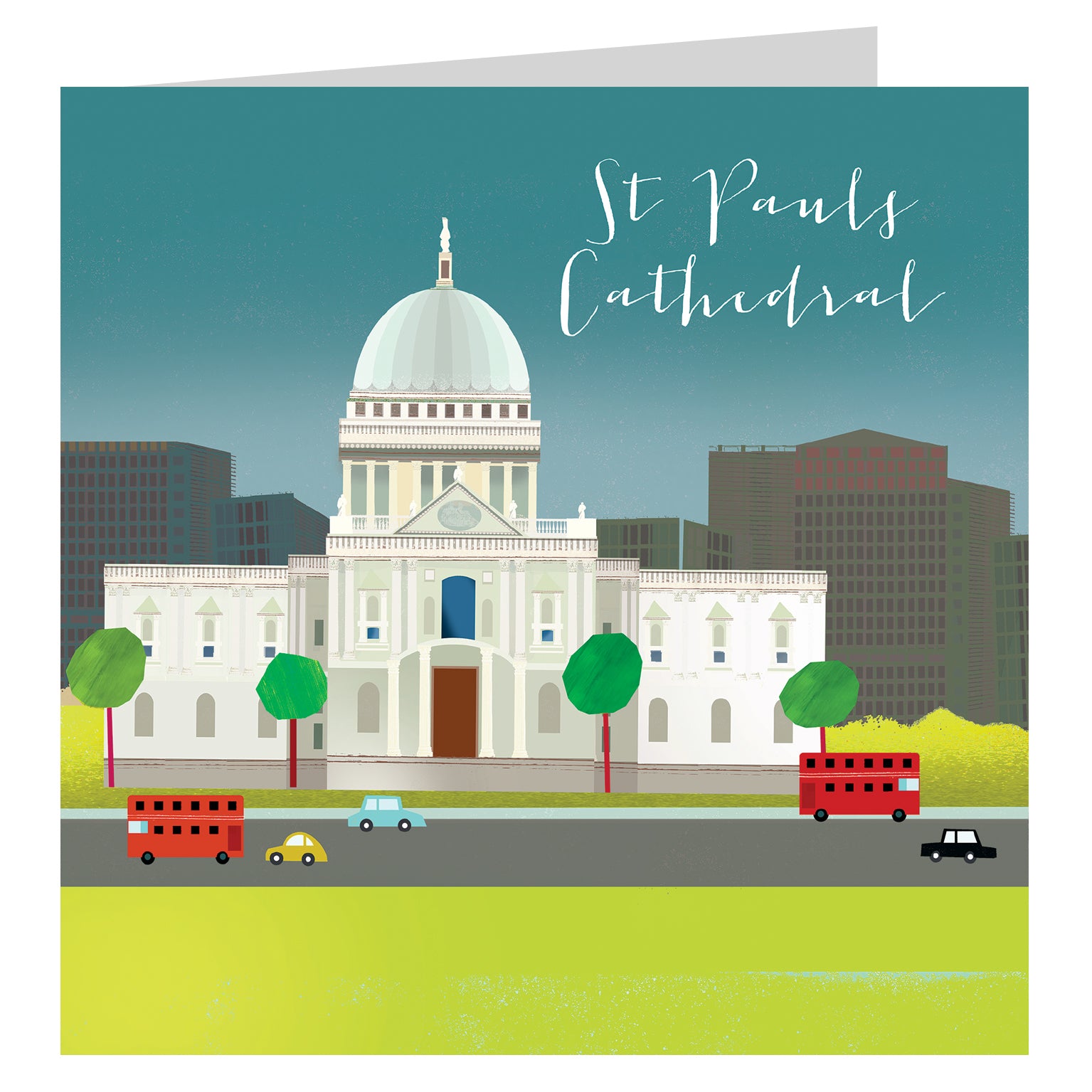 NT13 St Paul's Cathedral greetings card