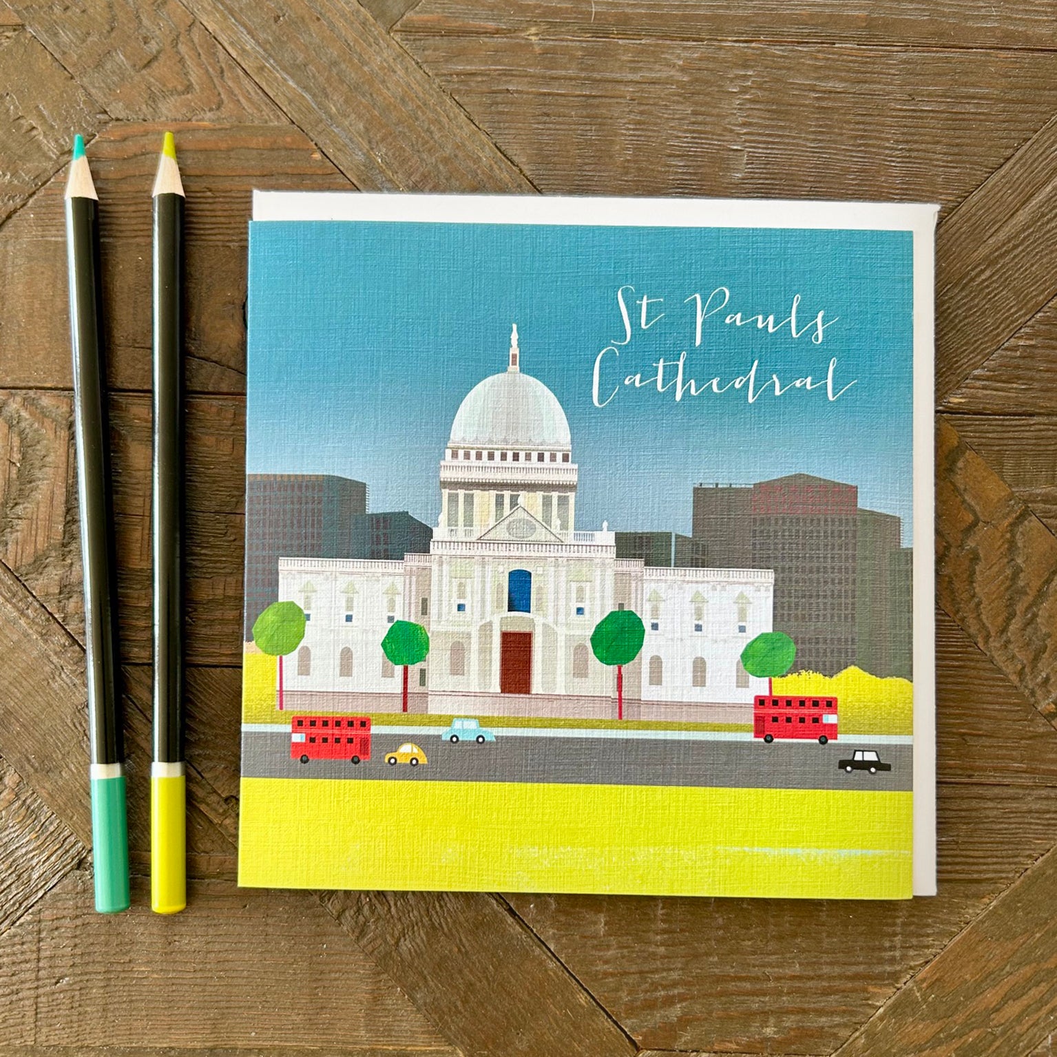 NT13 St Paul's Cathedral greetings card