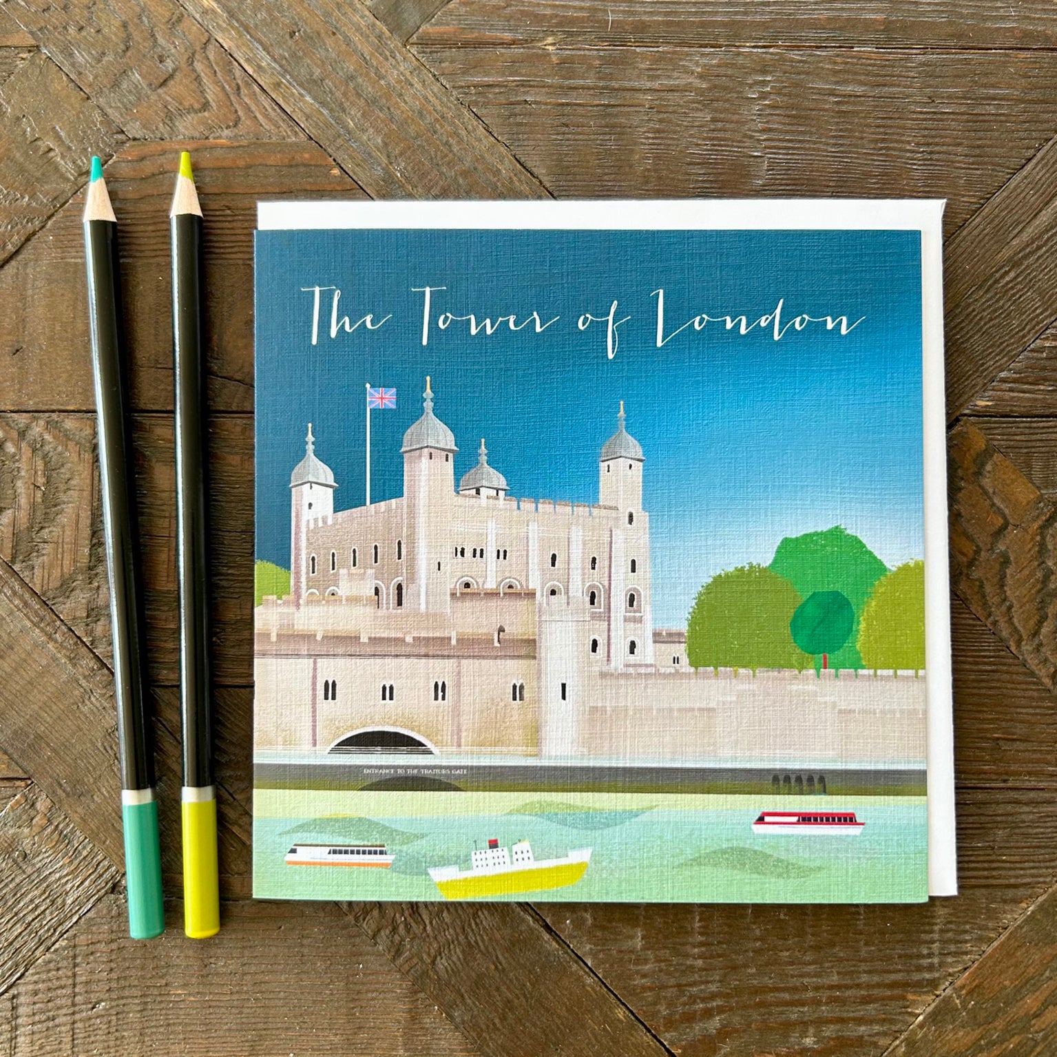NT15 The Tower of London greetings card