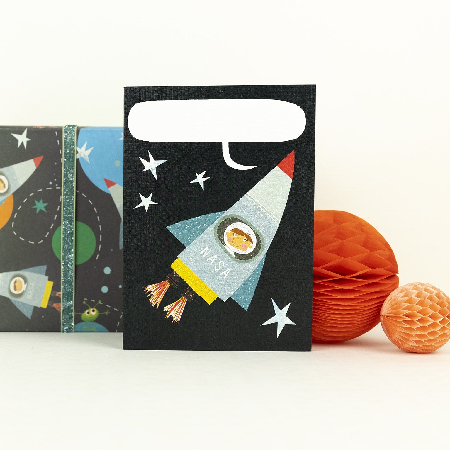 PL04  personalised spaceman card