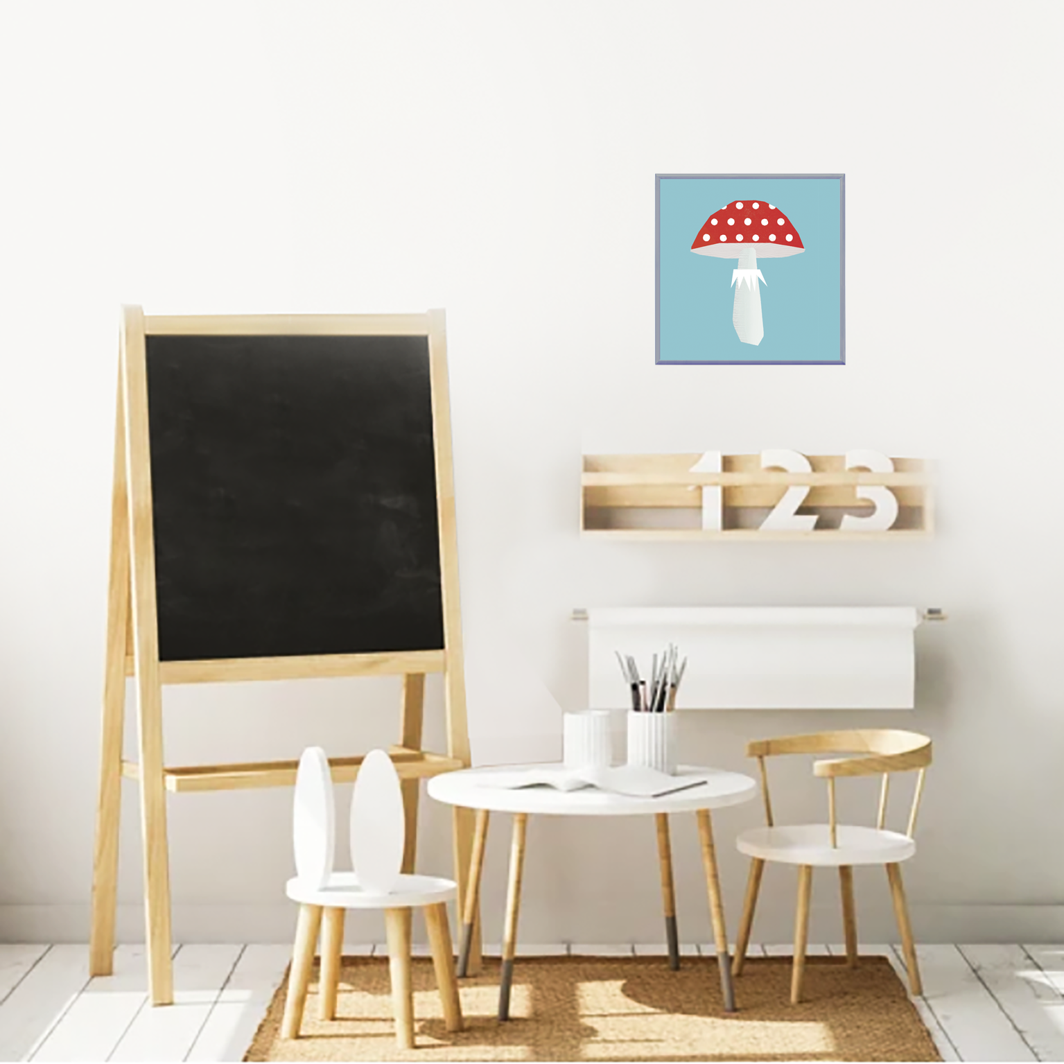 PT07 Toadstool Art Print