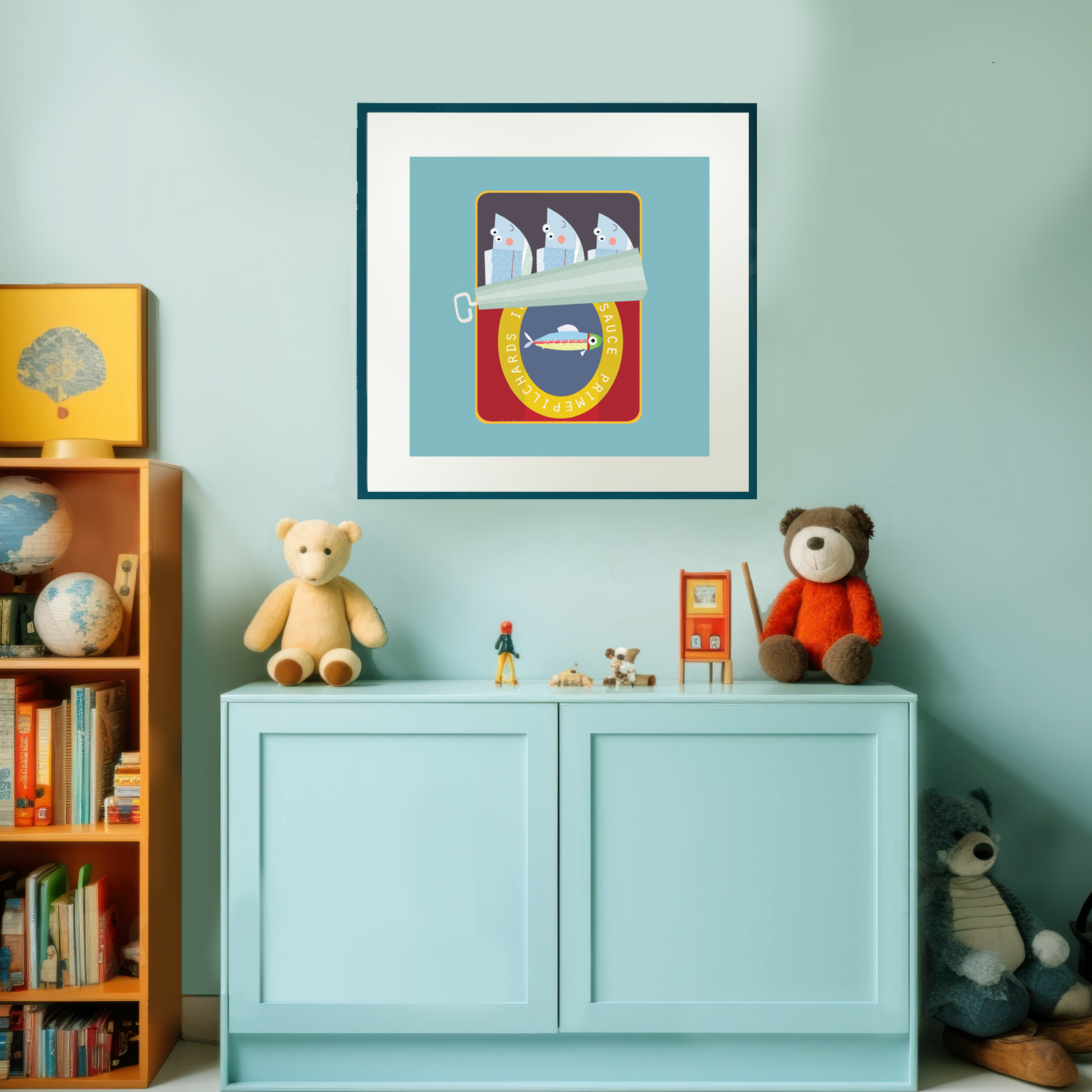 PT13 Sardines Art Print