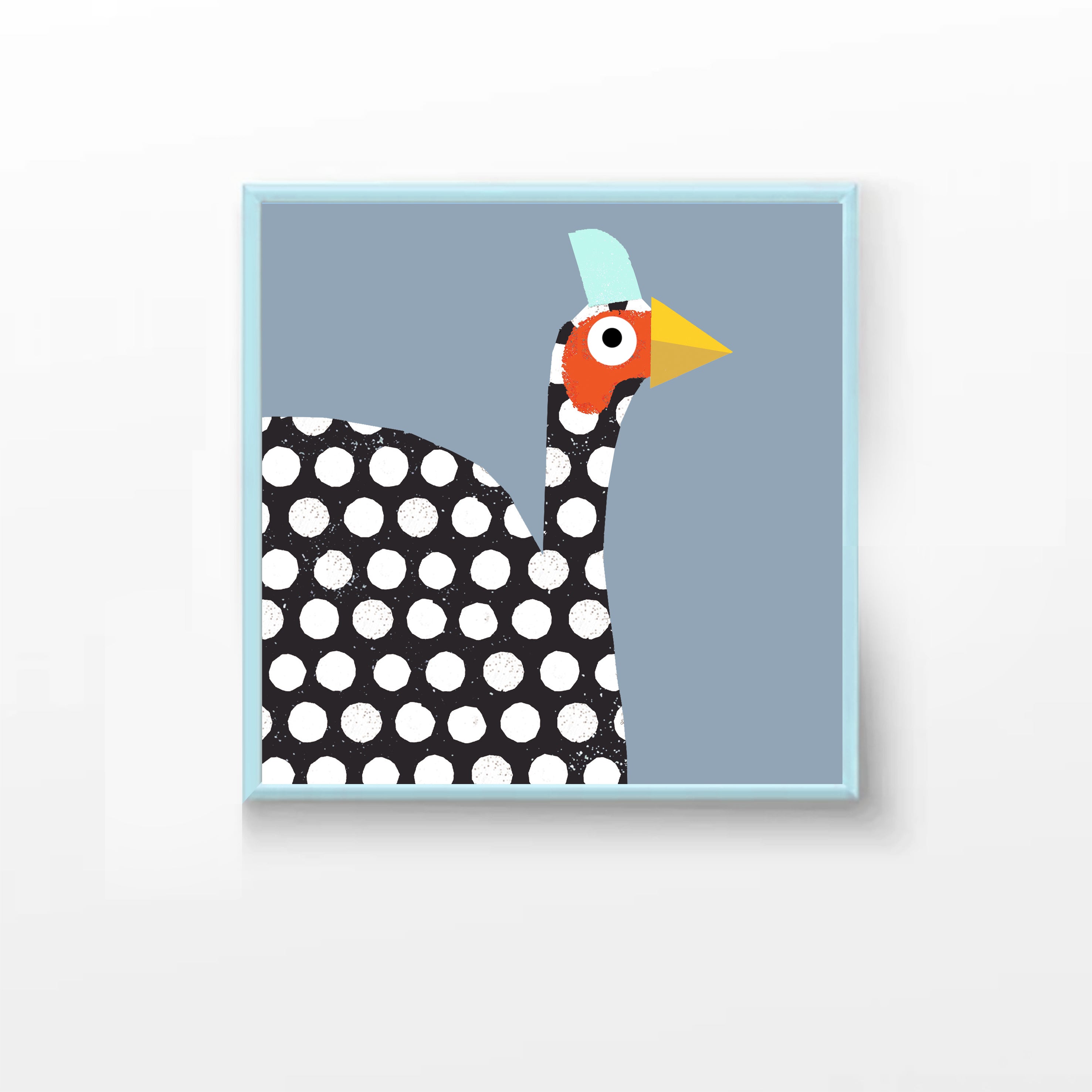 PT15 Guinea Fowl Art Print