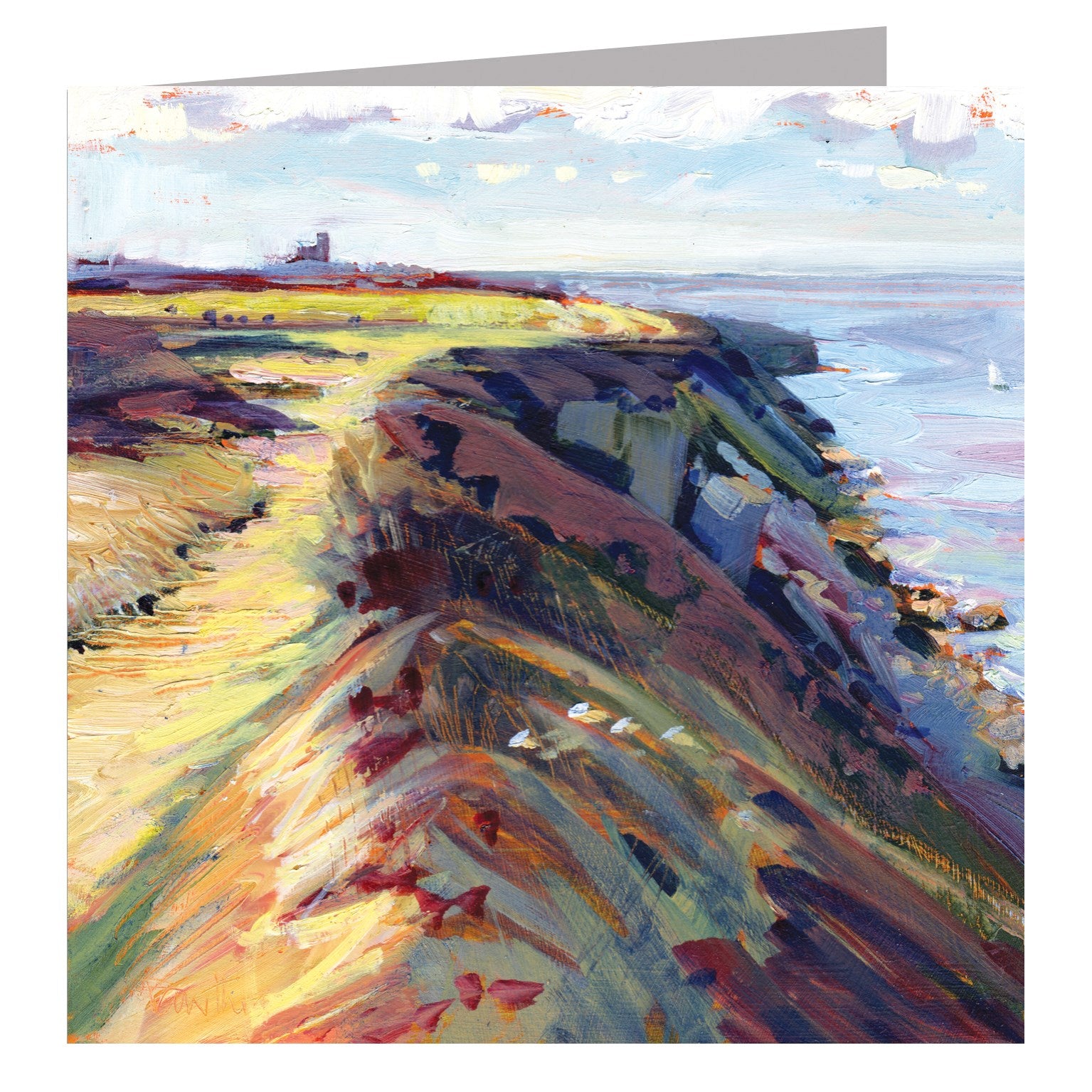 SF05 West Cliff, Portland greetings card