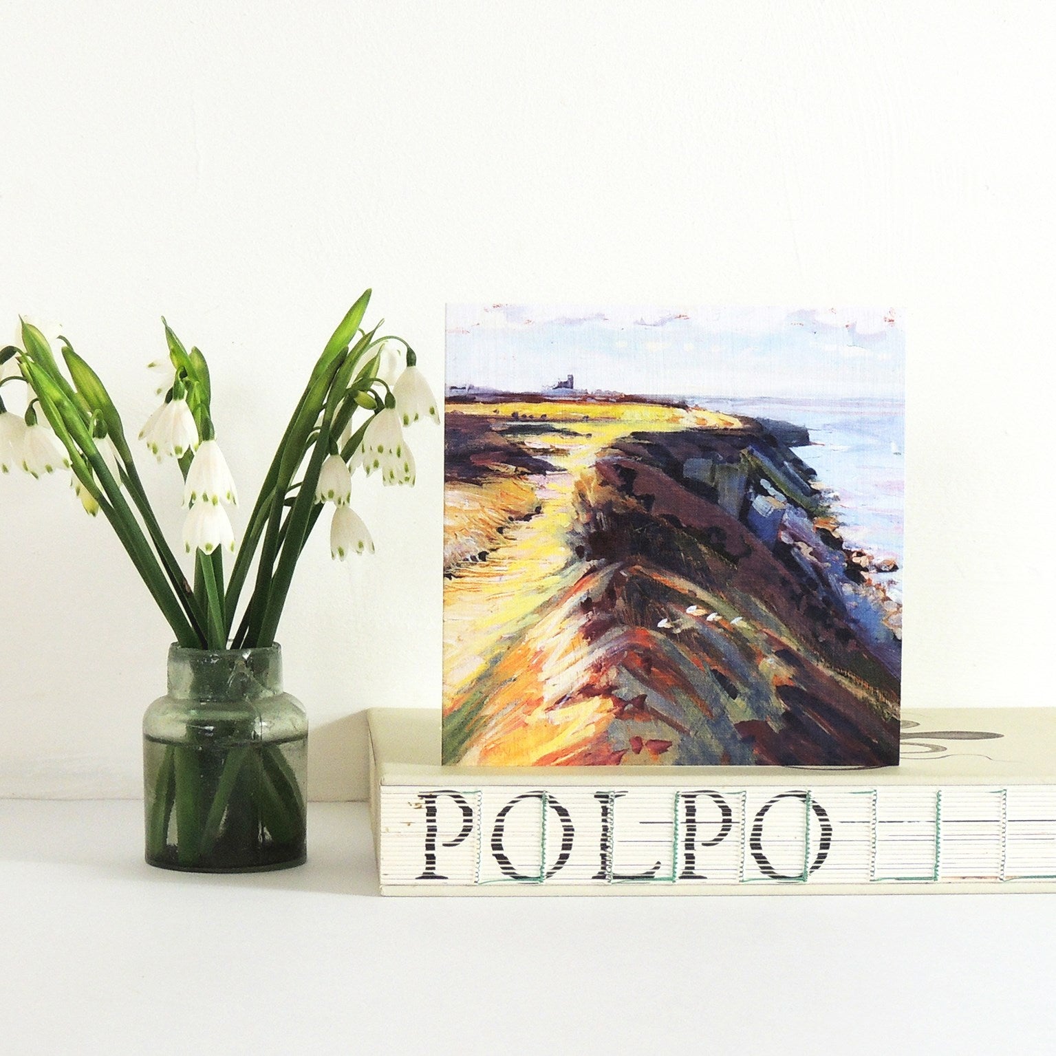 SF05 West Cliff, Portland greetings card