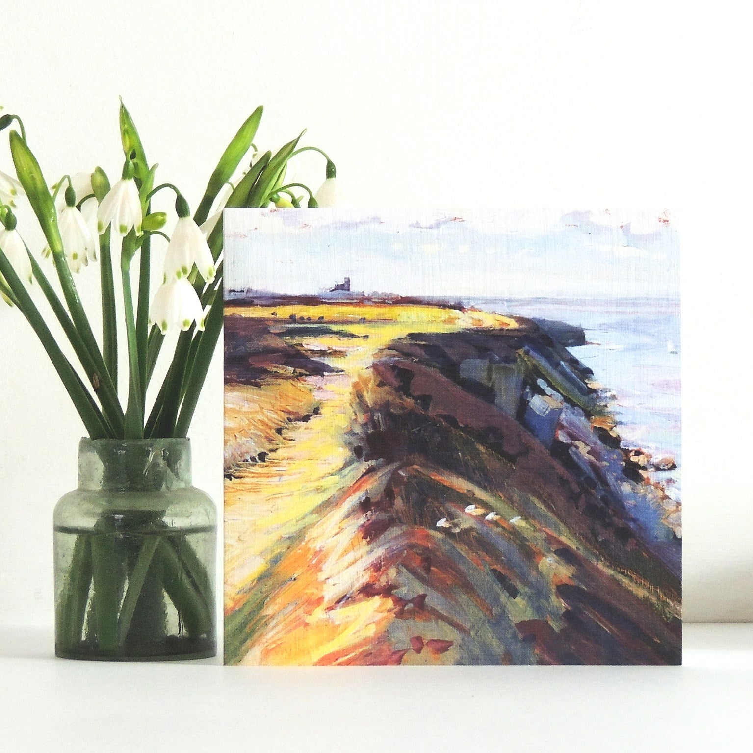 SF05 West Cliff, Portland greetings card