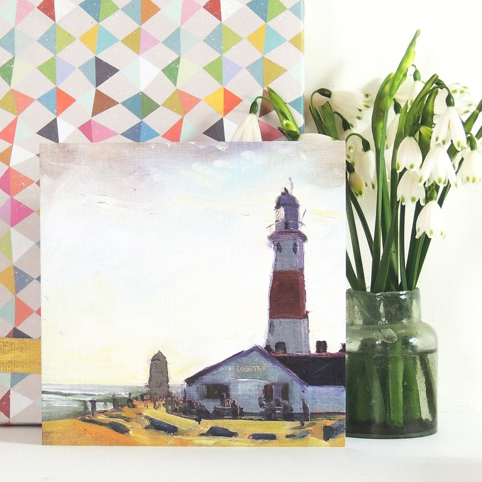 SF08 Portland Bill, Dorset greetings card