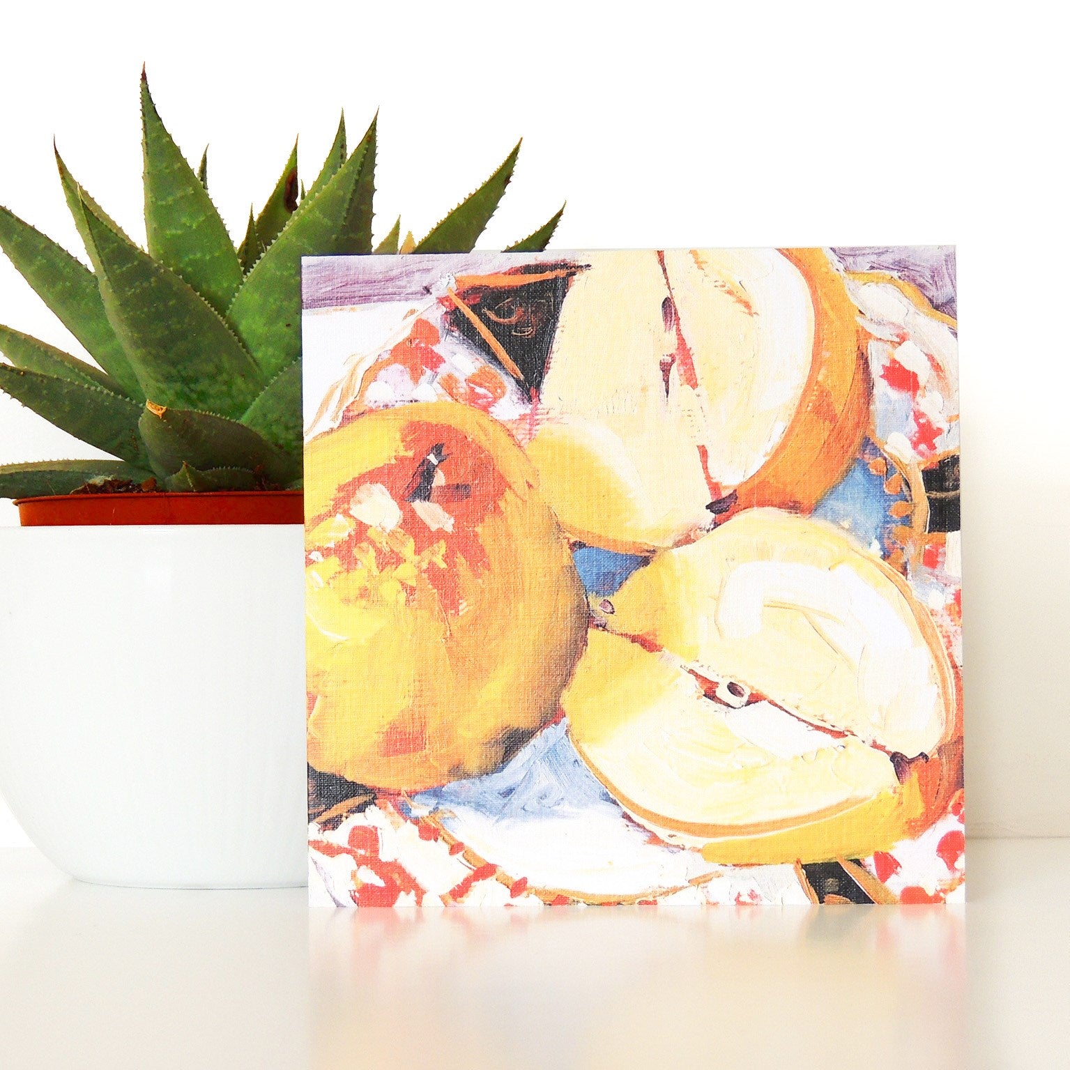SF09 pears greetings card