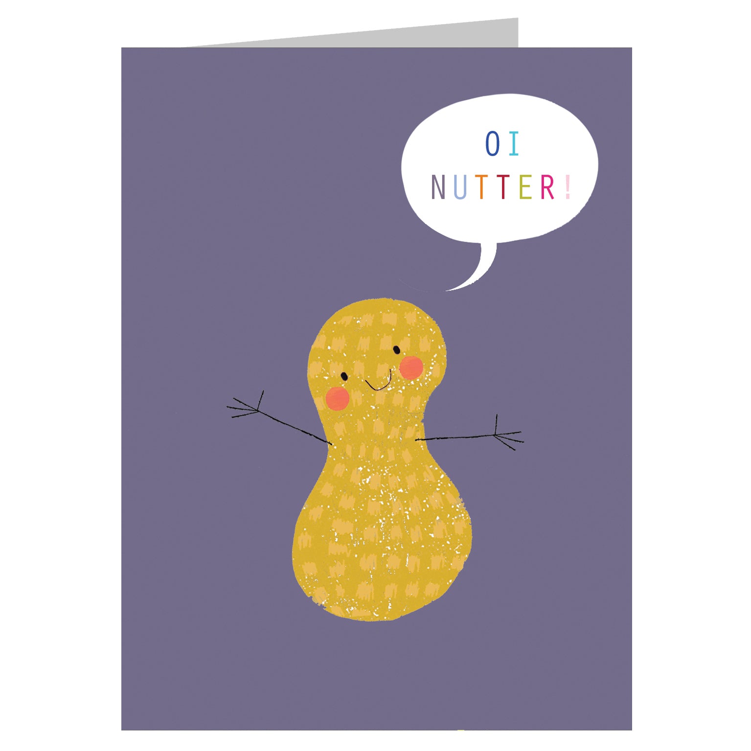 SM39 mini peanut greetings card