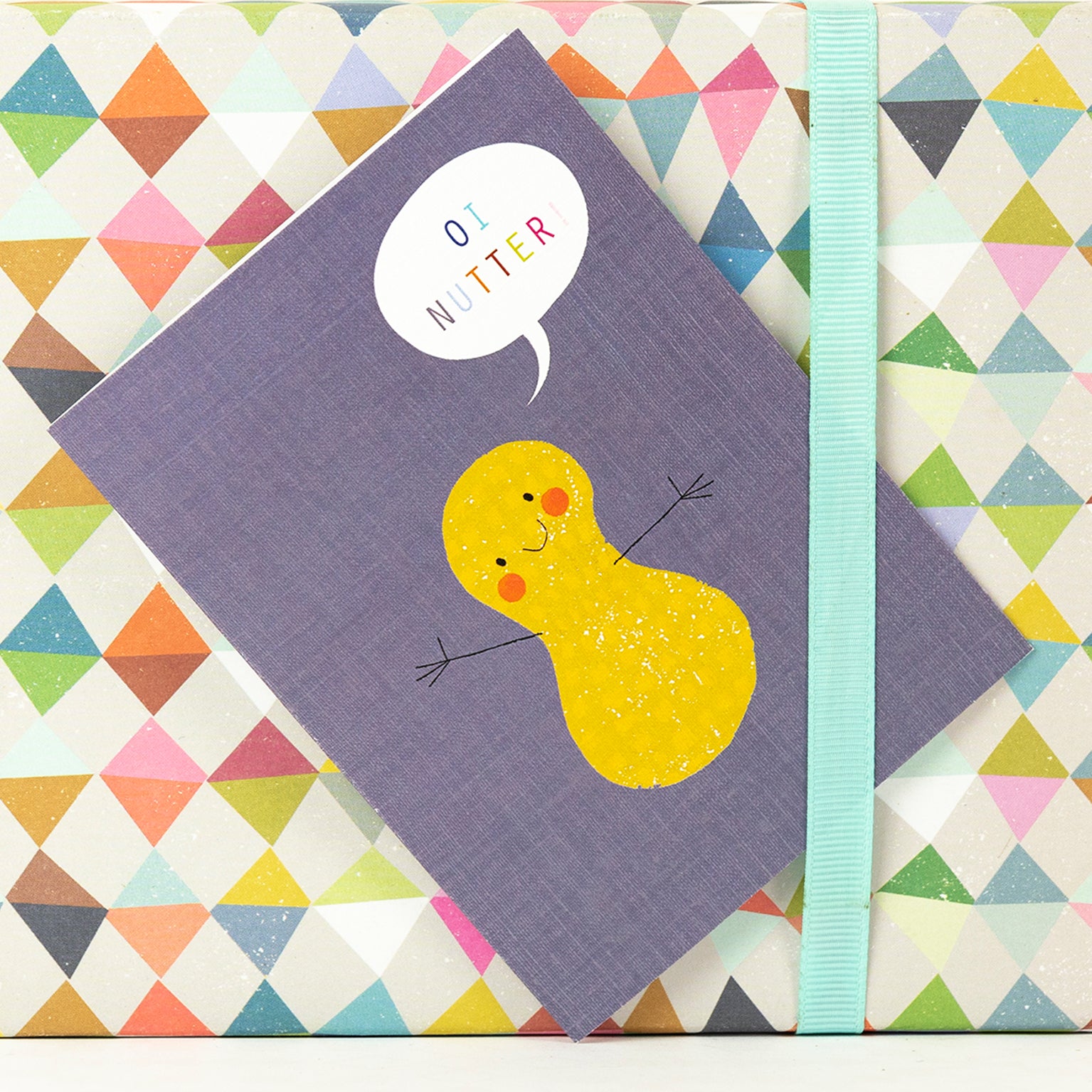 SM39 mini peanut greetings card