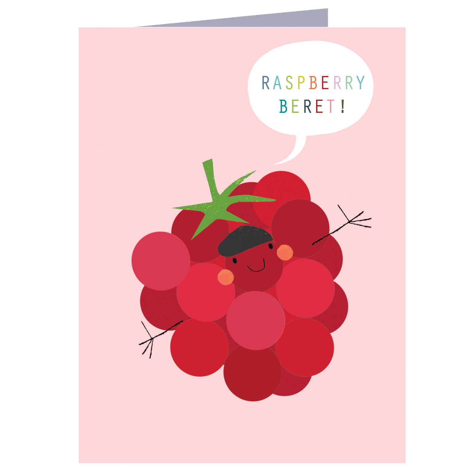SM84 mini raspberry beret card