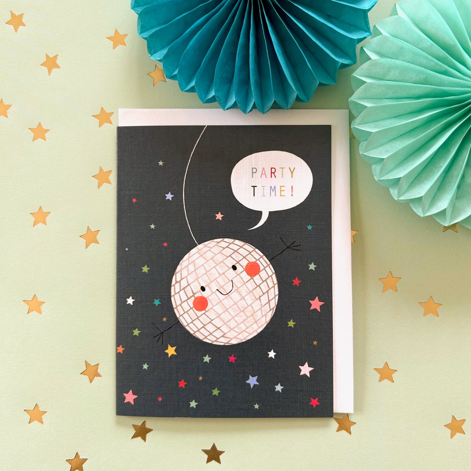 SM88 mini disco ball card