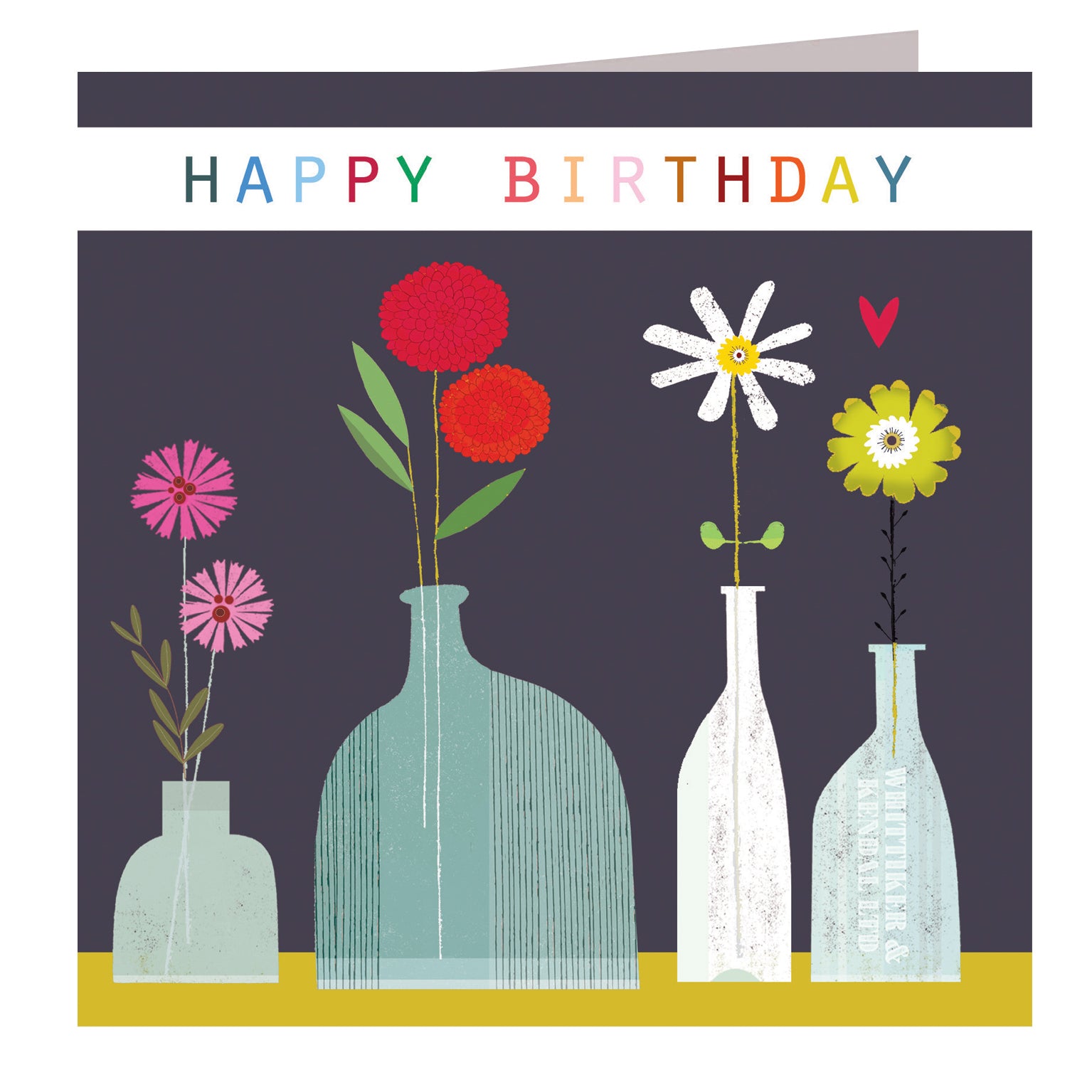 TC05 happy birthday greetings card