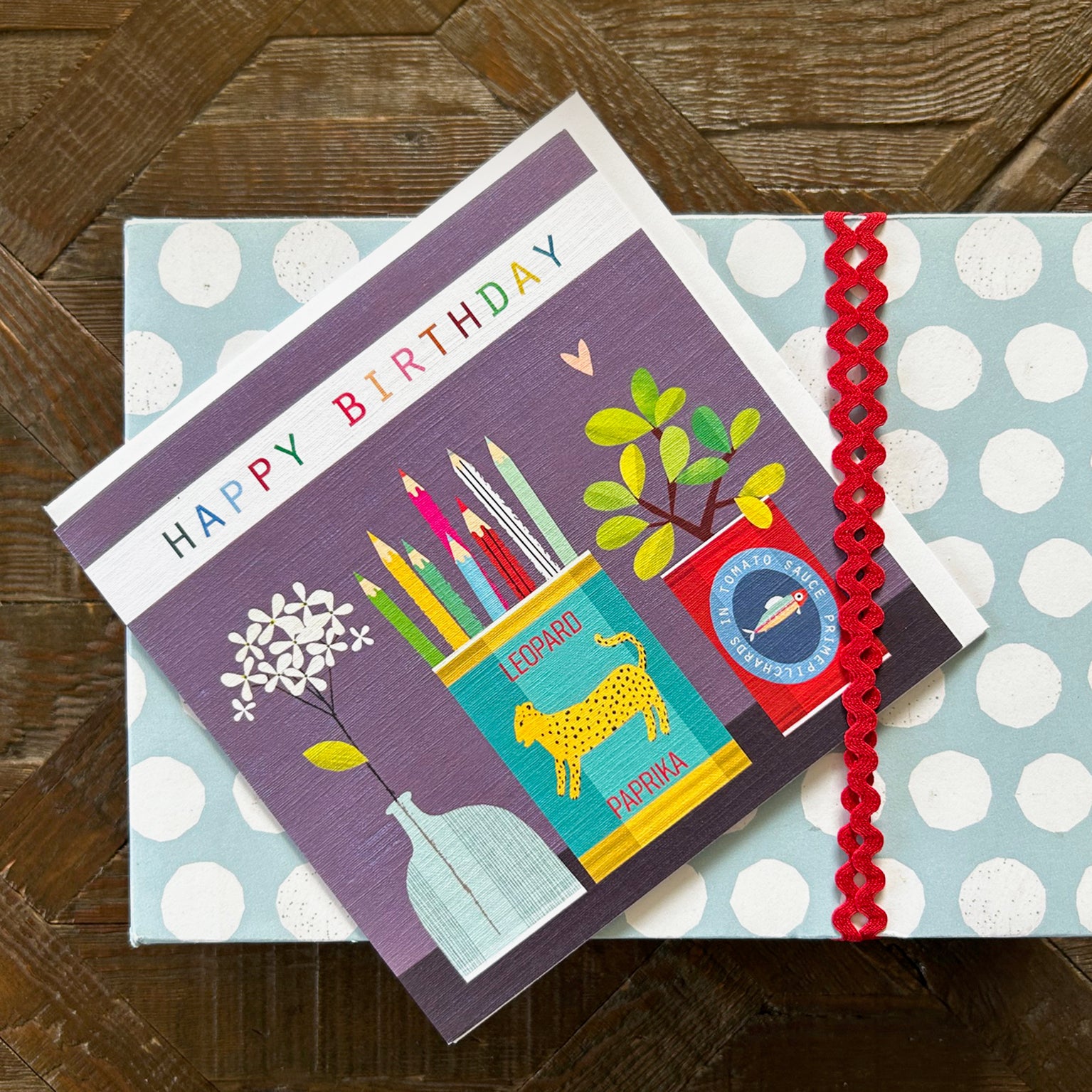 TC06 happy birthday greetings card