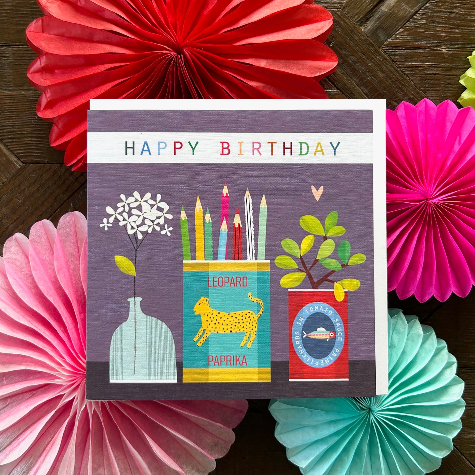 TC06 happy birthday greetings card
