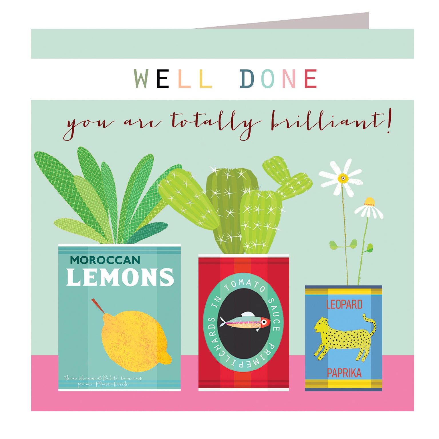 TC12 well done greetings card