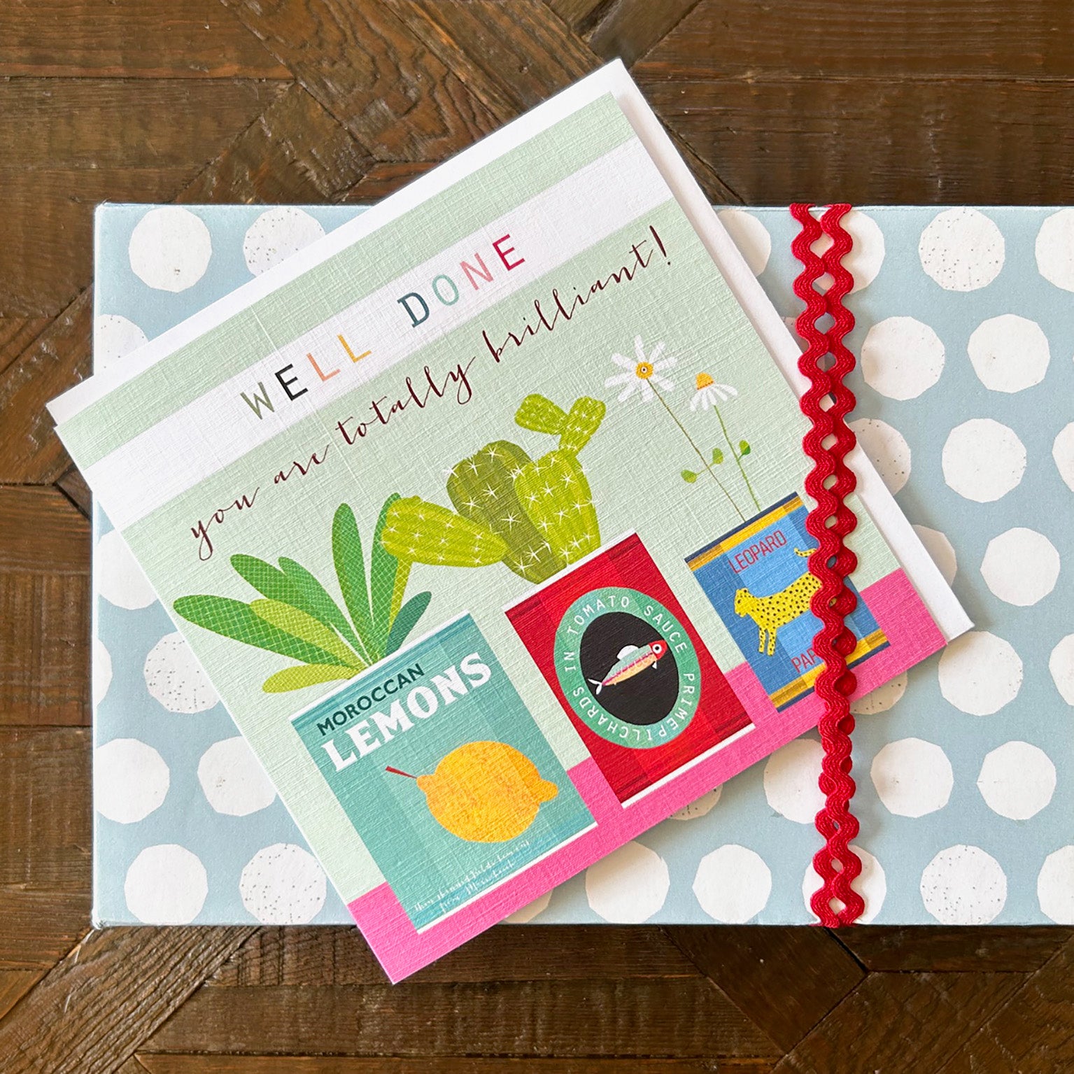 TC12 well done greetings card