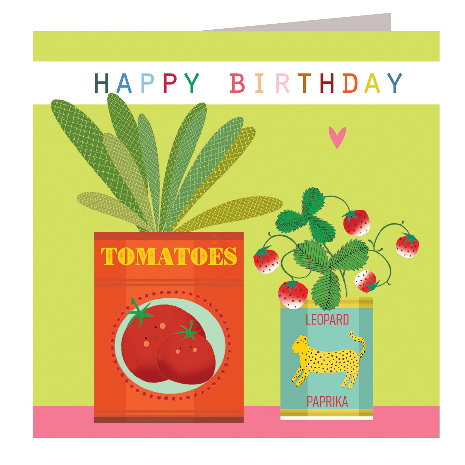 TC17 happy birthday greetings card