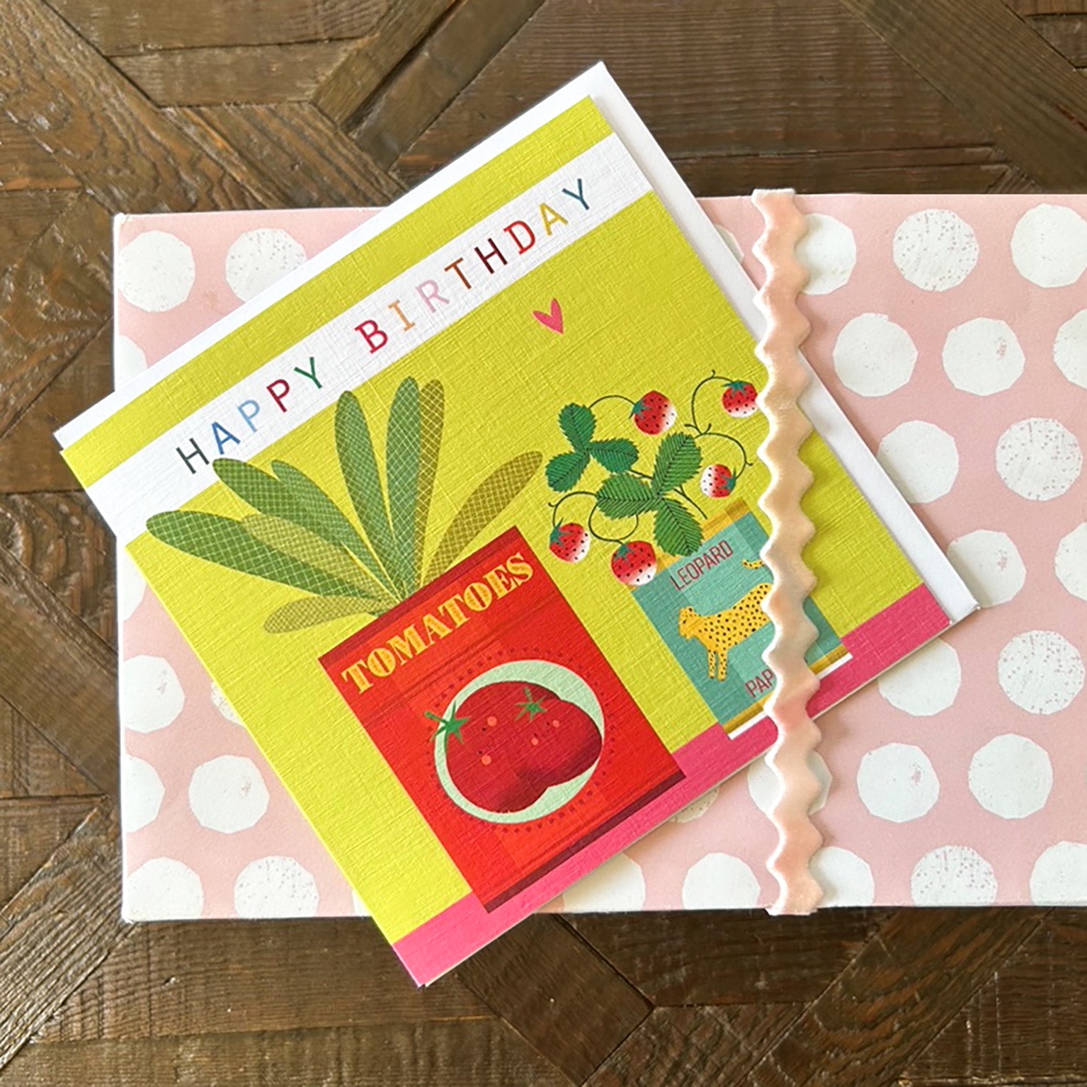 TC17 happy birthday greetings card
