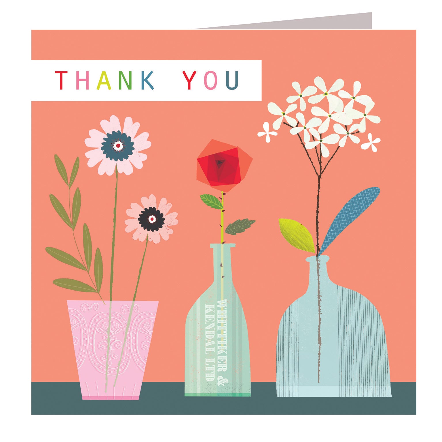 TC23 thank you greetings card