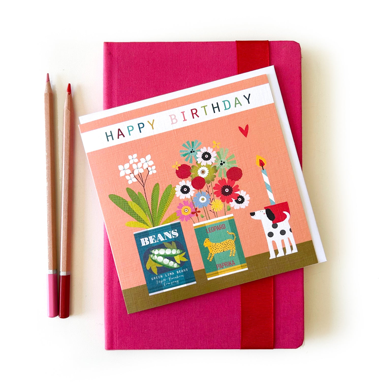 TC24 happy birthday greetings card