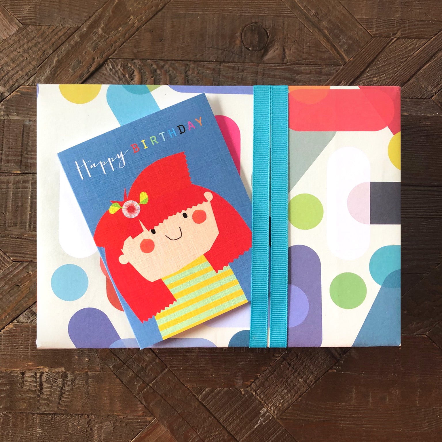 TMC19 mini flower girl birthday card