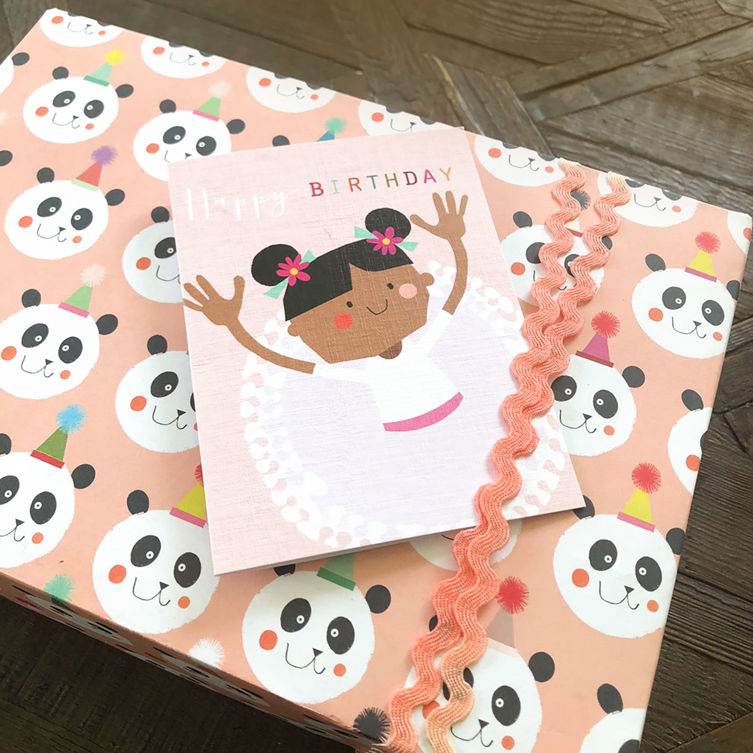 TMC22 mini ballerina birthday card