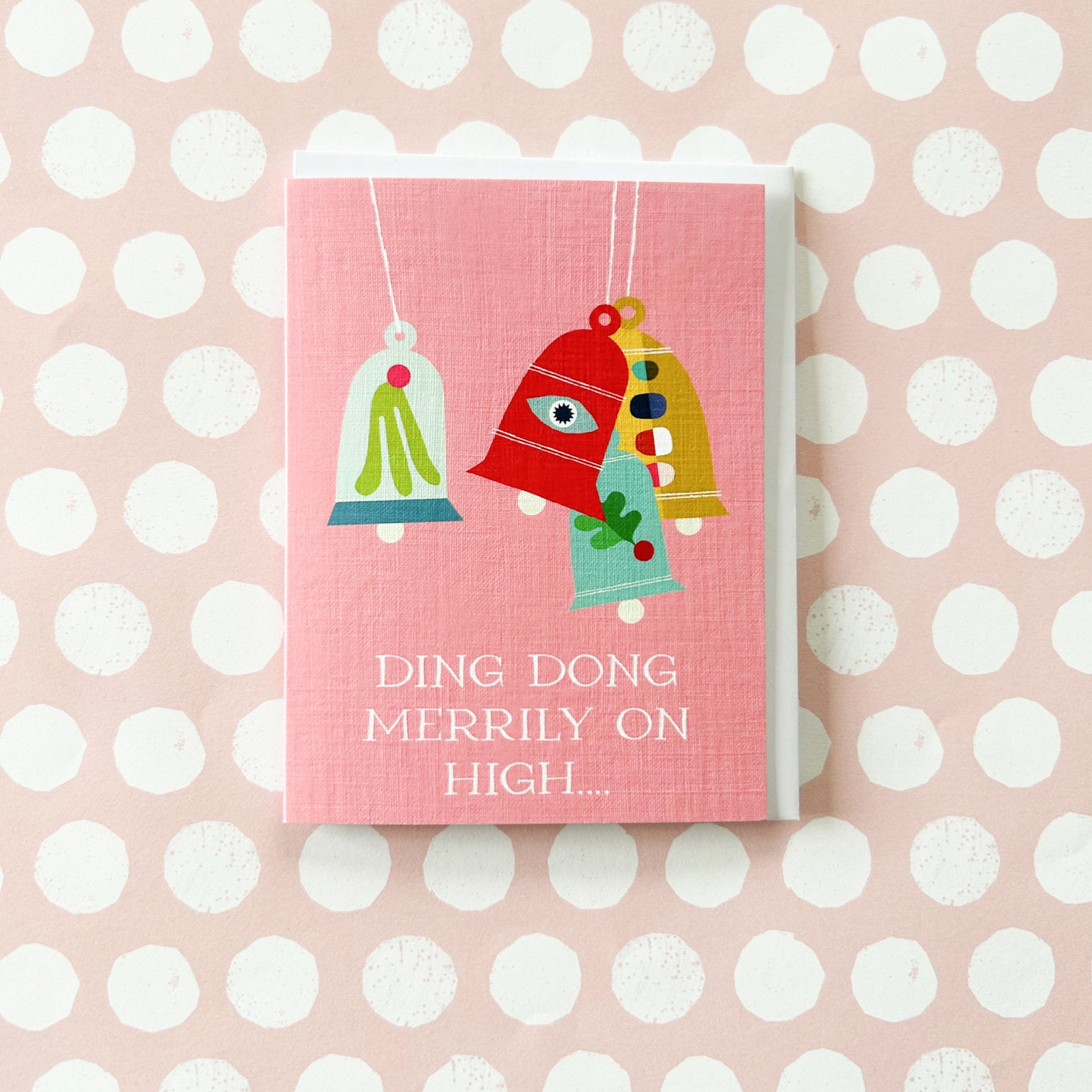 TPK04 mini christmas bells card