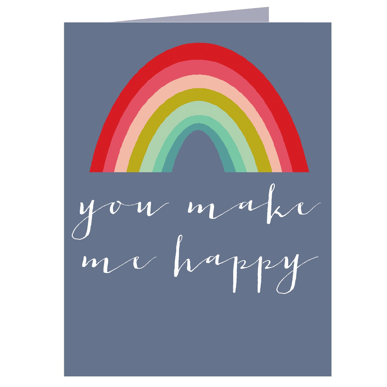 TW406 mini you make me happy card