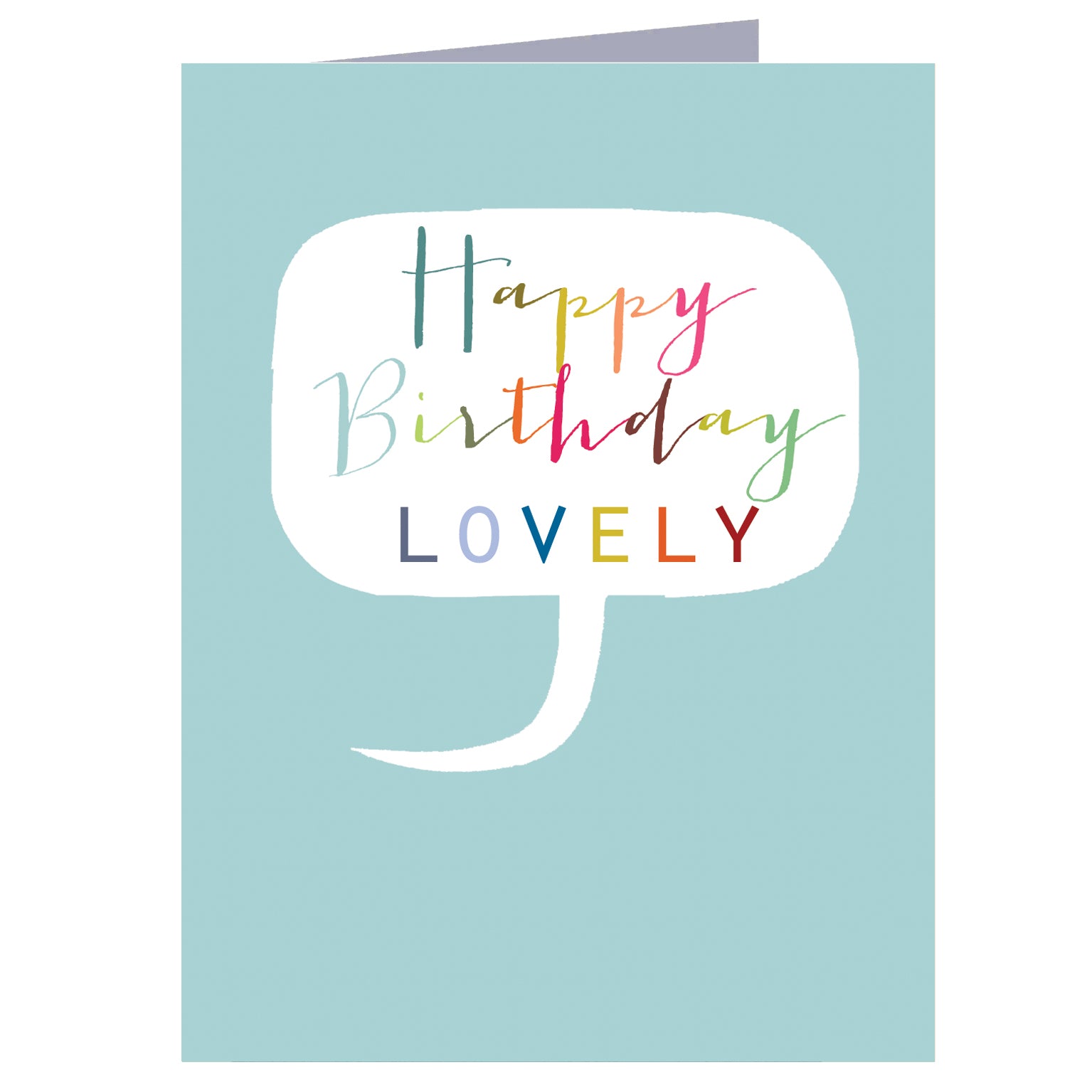 TW424 mini happy birthday lovely card