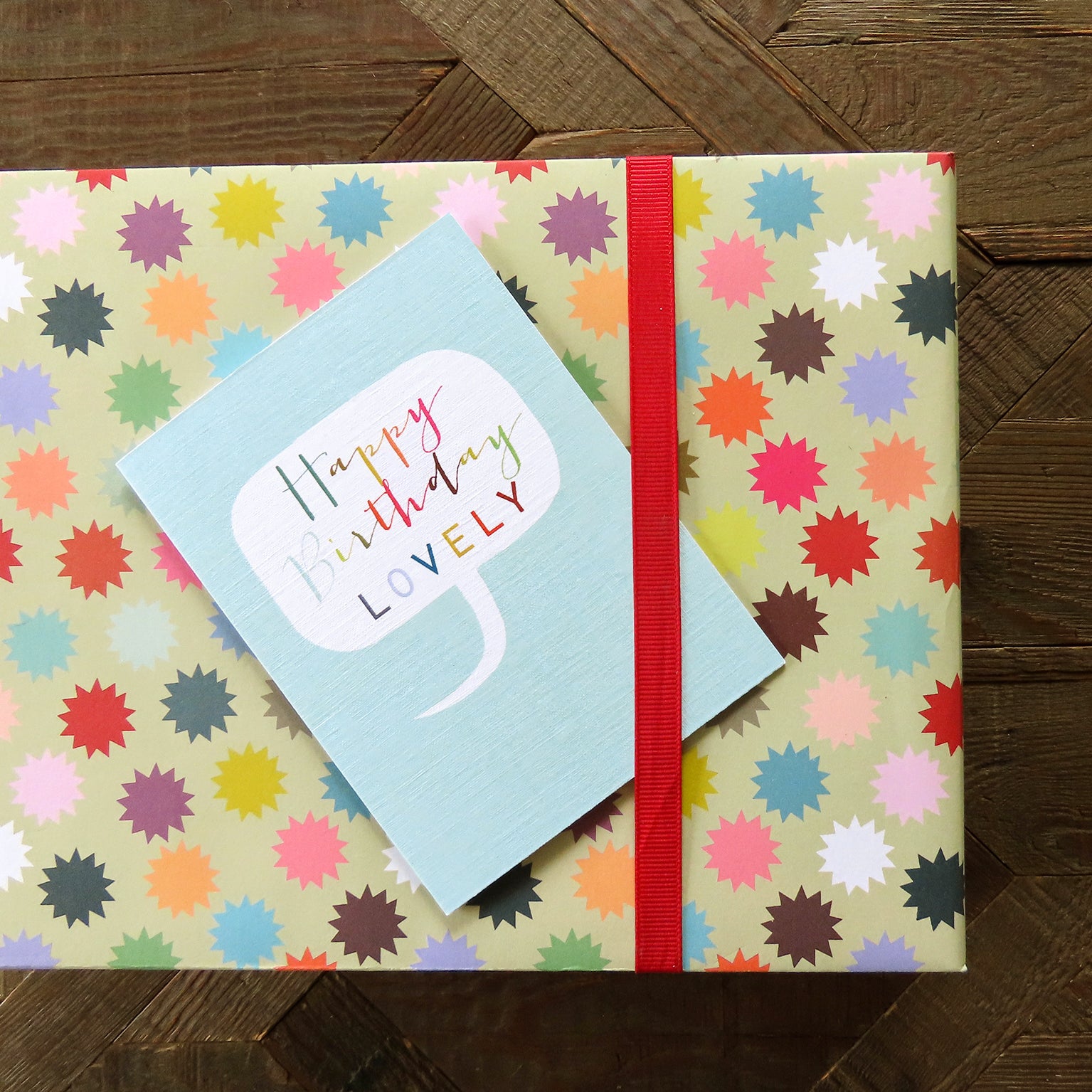 TW424 mini happy birthday lovely card