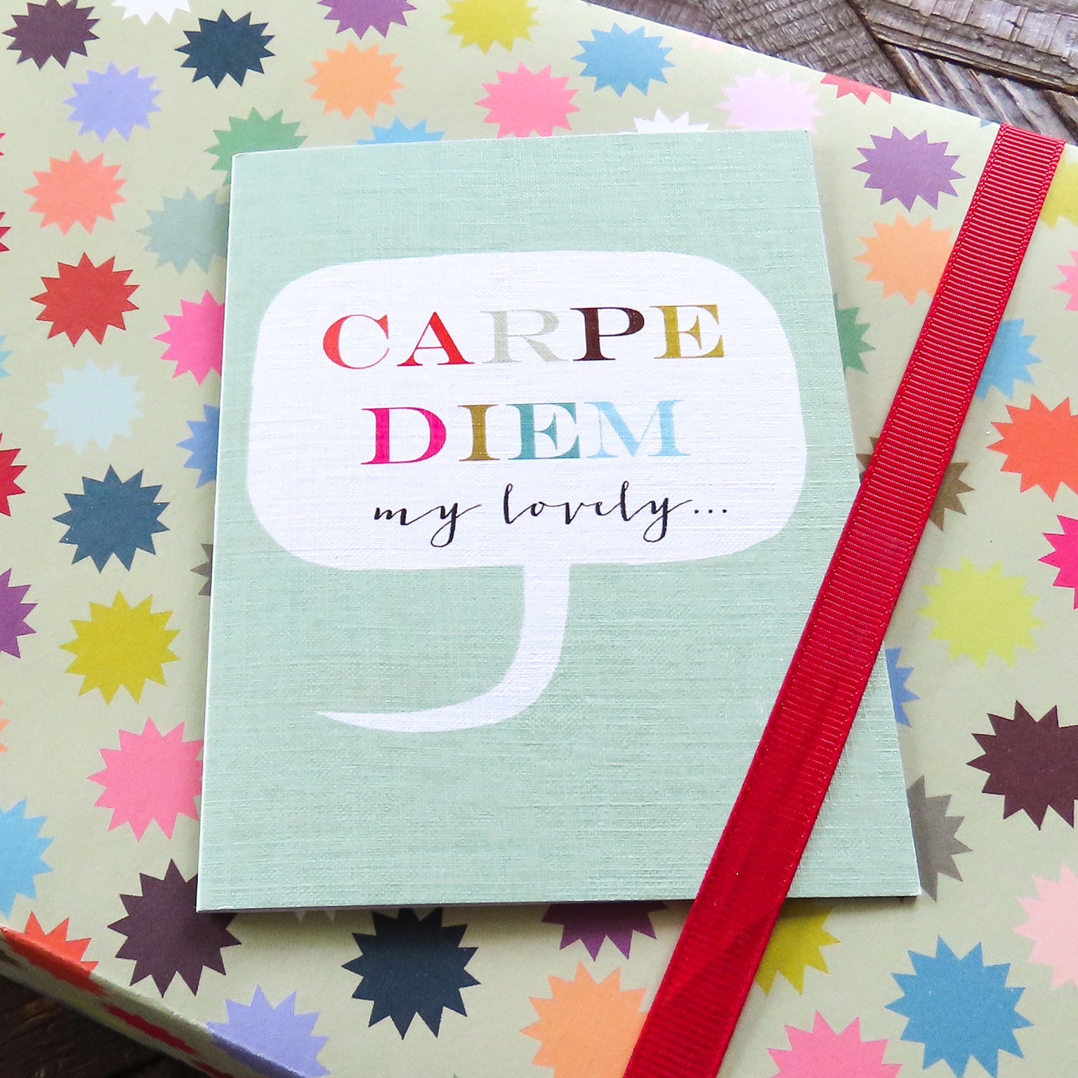TW427 mini carpe diem card