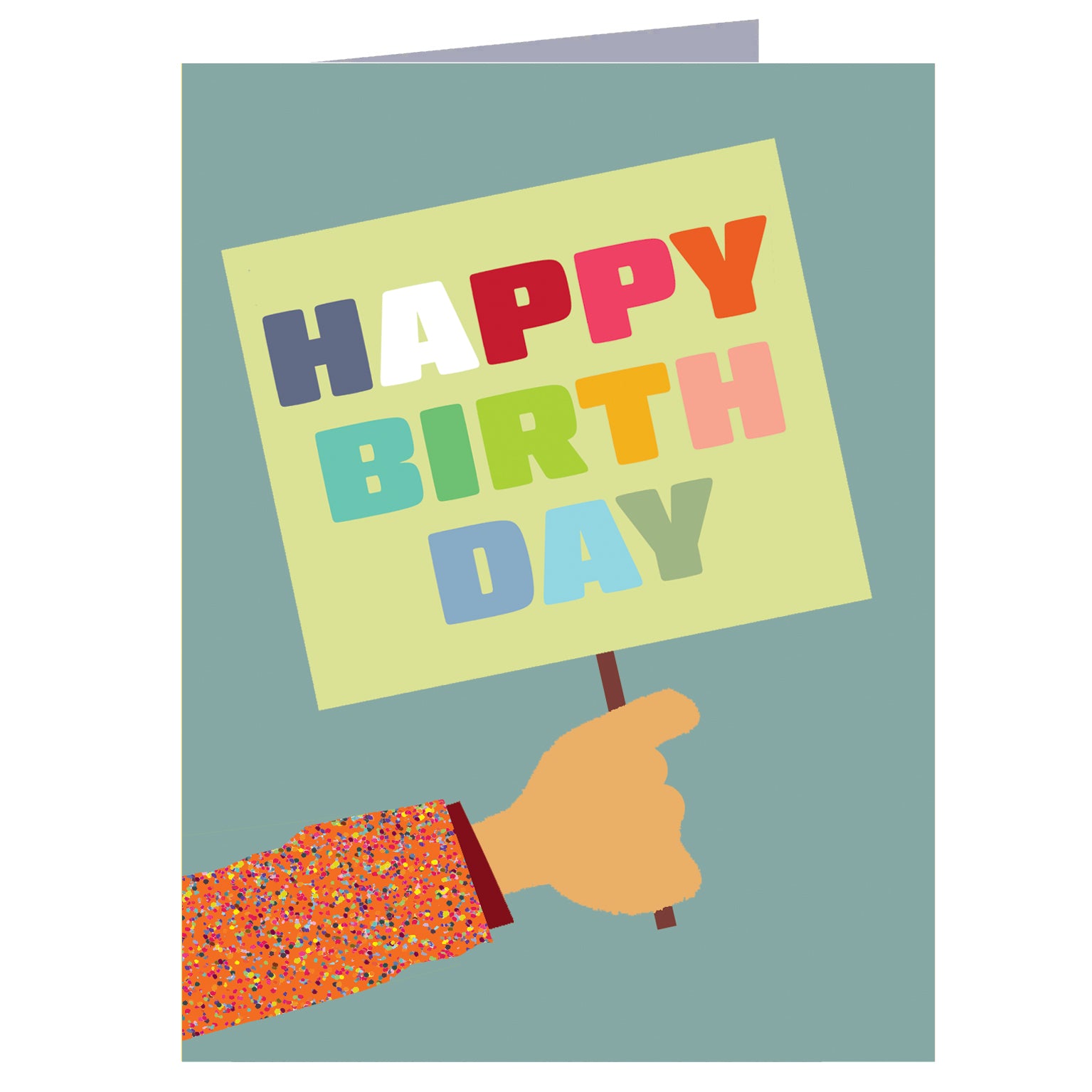 TW430 mini happy birthday card