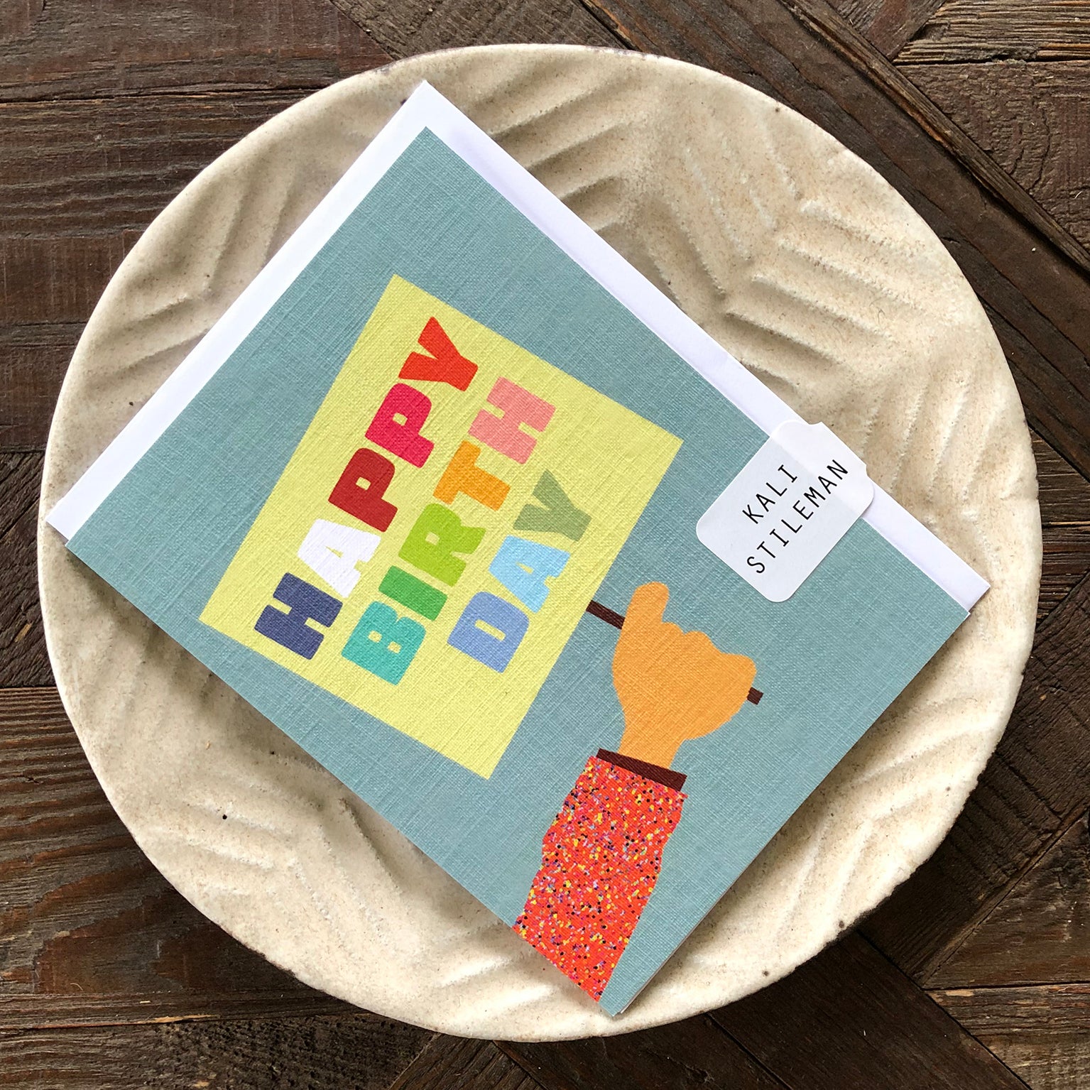 TW430 mini happy birthday card