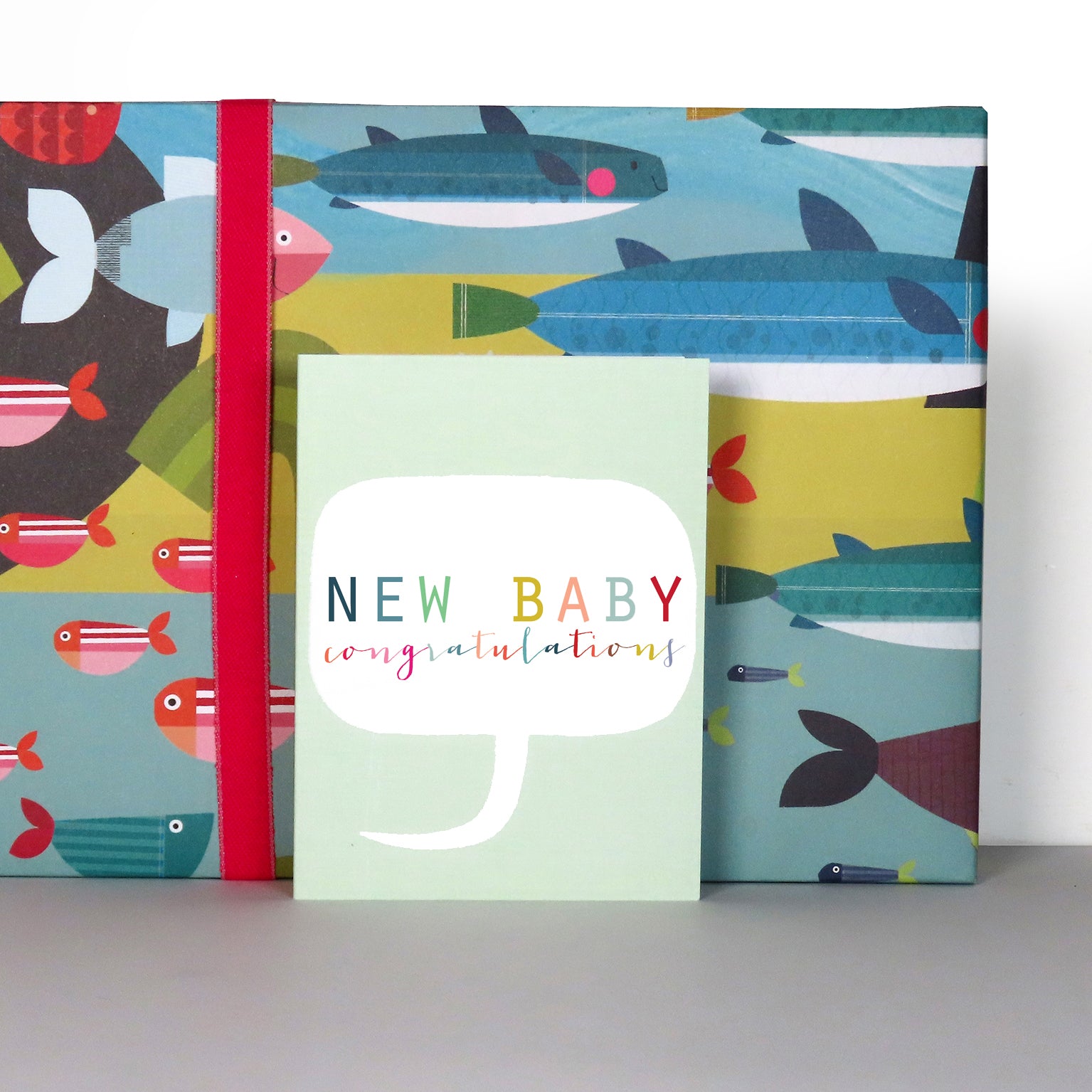TWB05 mini new baby card