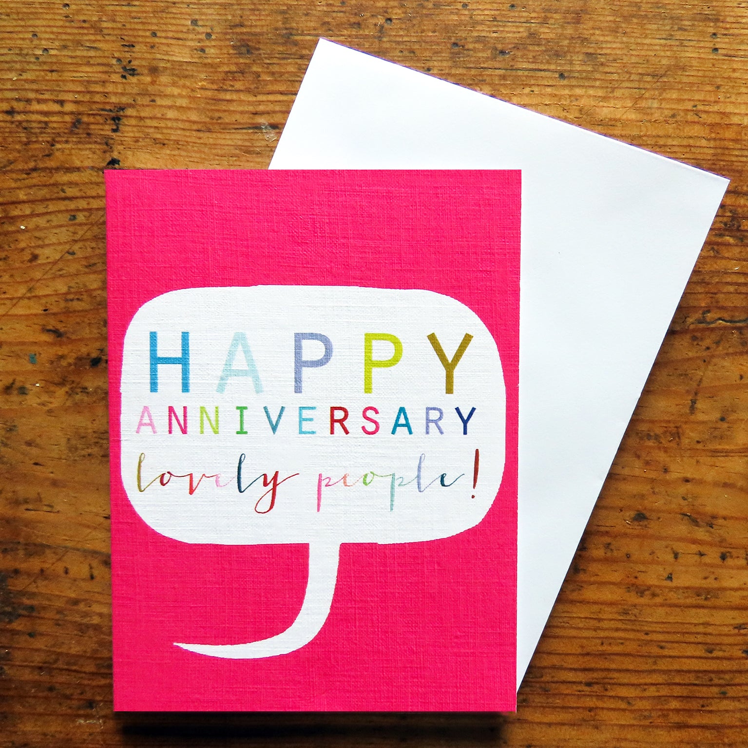 TWB17 mini happy anniversary card
