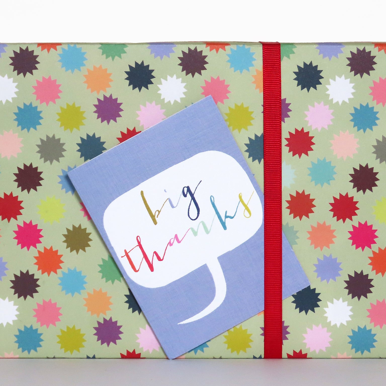 TWB23 mini big thanks card